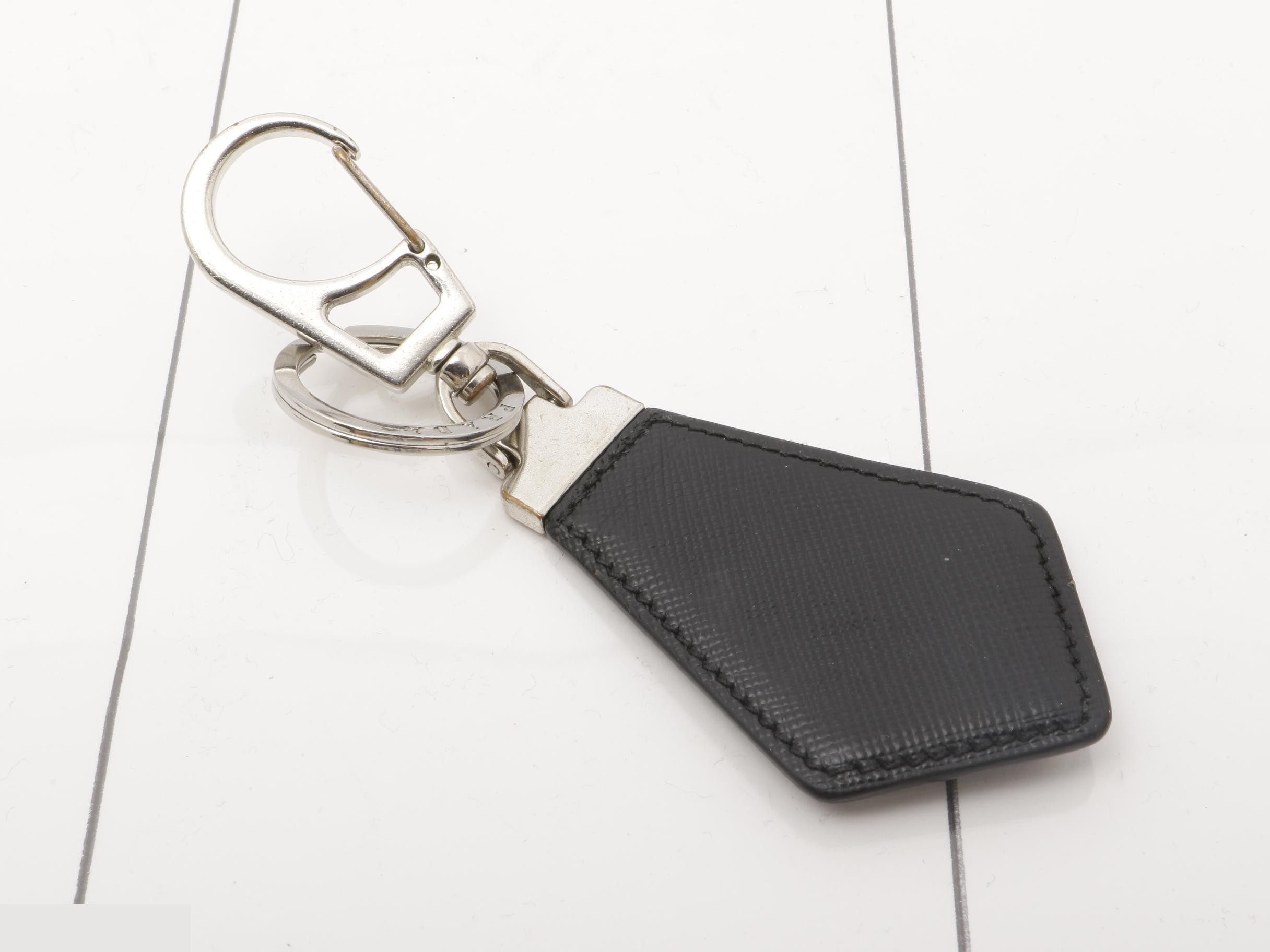 Leather keychain — view 2