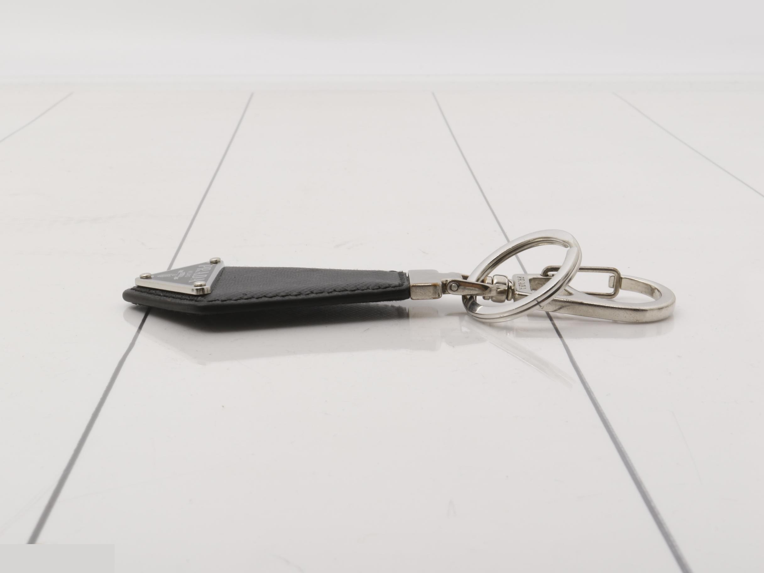 Leather keychain — view 3