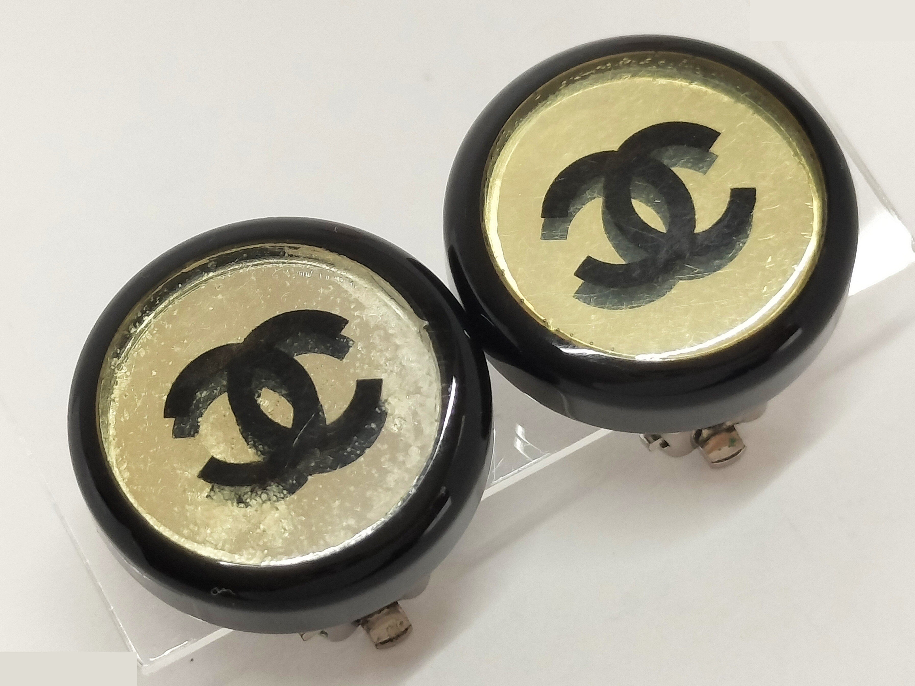 Coco mirror plastic earrings — view 7