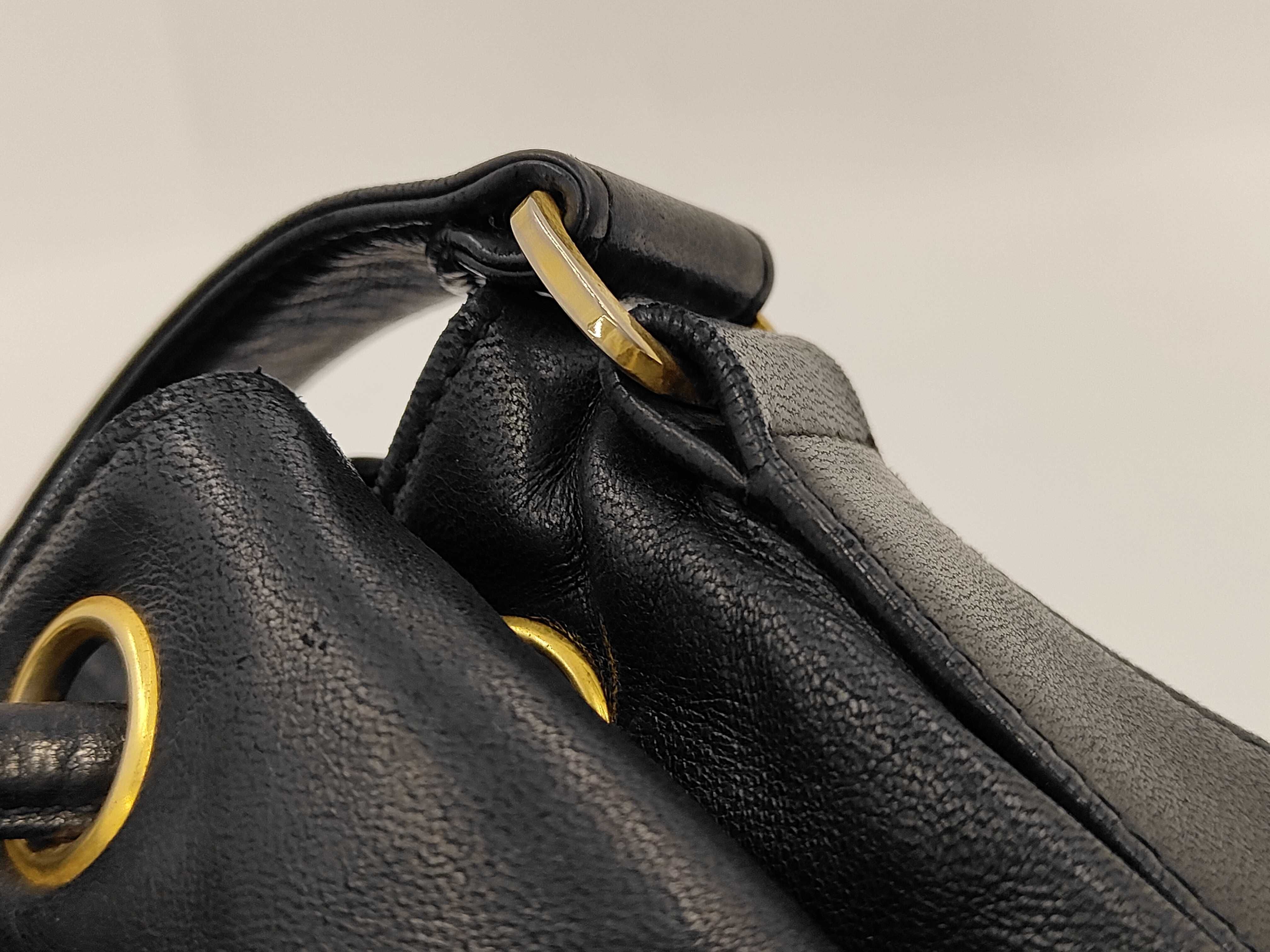 Coco Mark Drawstring Shoulder Bag (Series 1) with Pouch, Lambskin Leather — view 3
