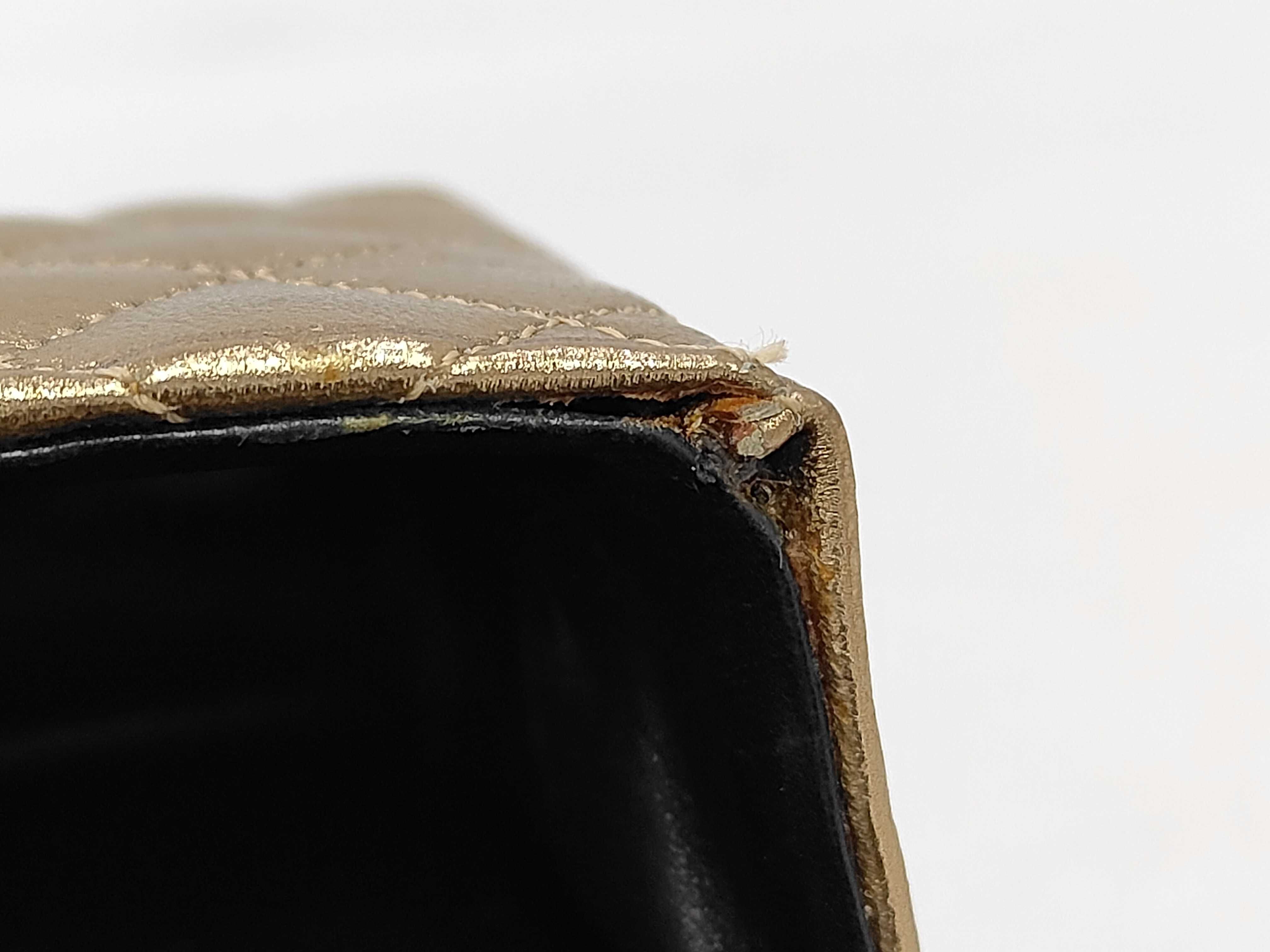Lambskin Matelassé Gold Shoulder Bag (Serial Number 5) — view 11