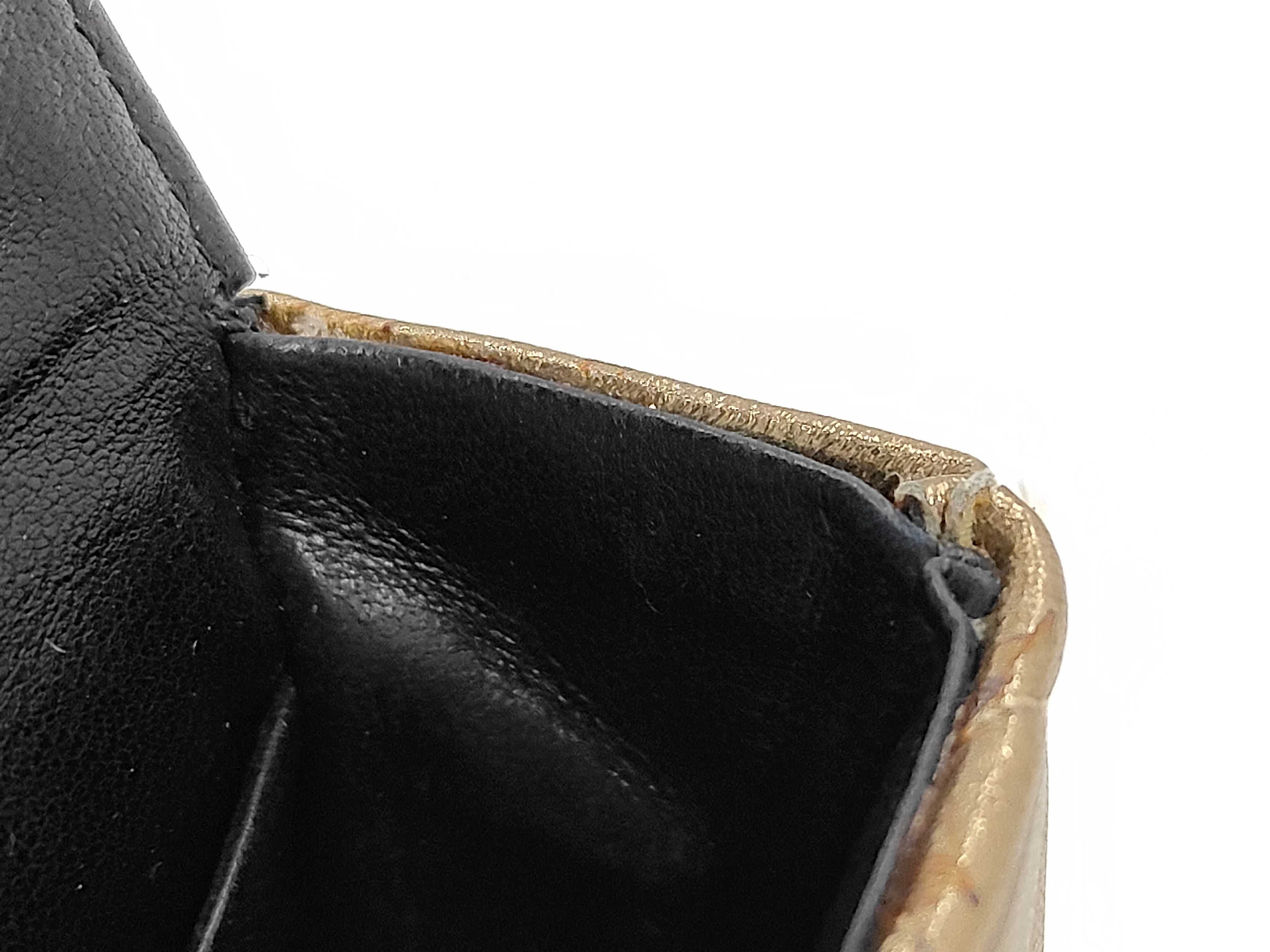 Lambskin Matelassé Gold Shoulder Bag (Serial Number 5) — view 12