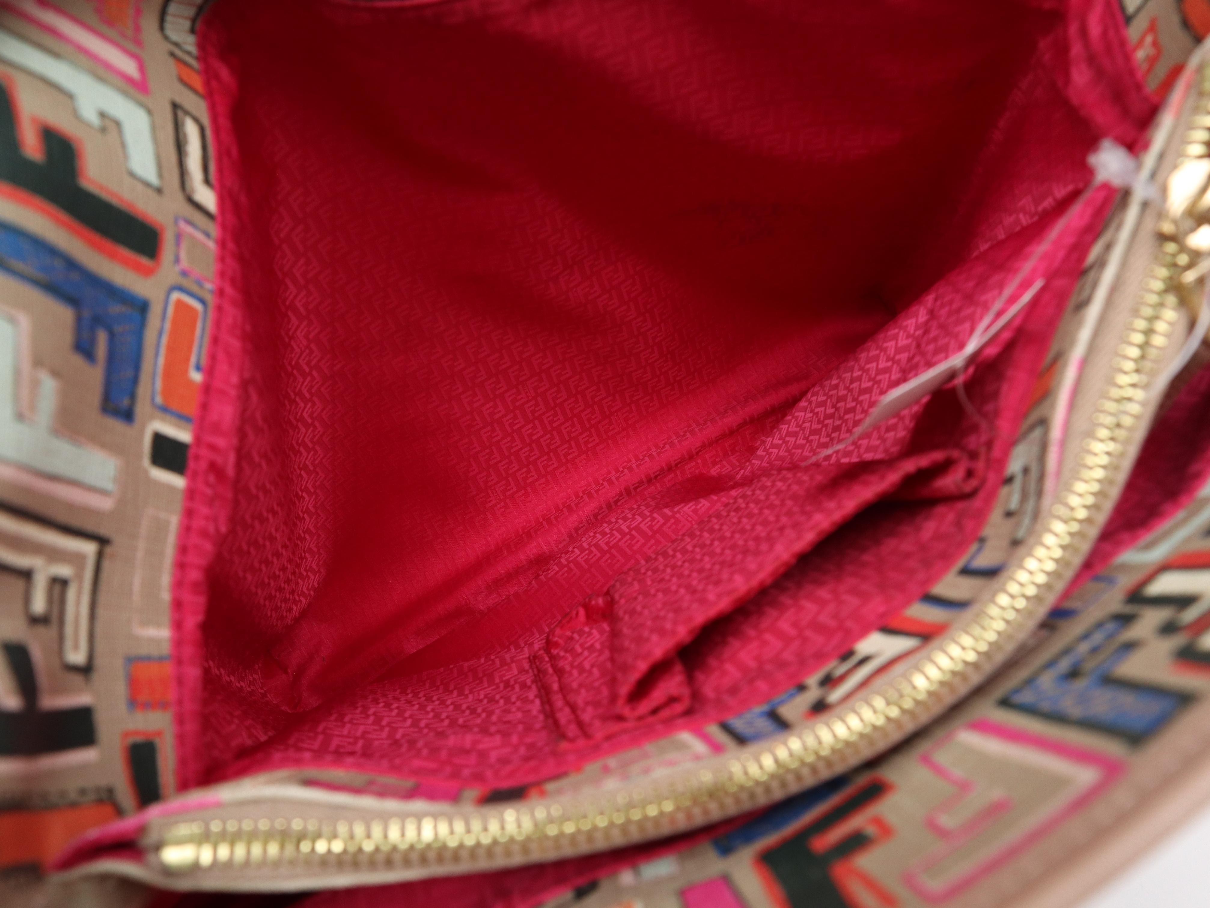 8BH211-CP7 Zucca Tote Bag, Leather, Multicolor, with Dust Bag. — view 12