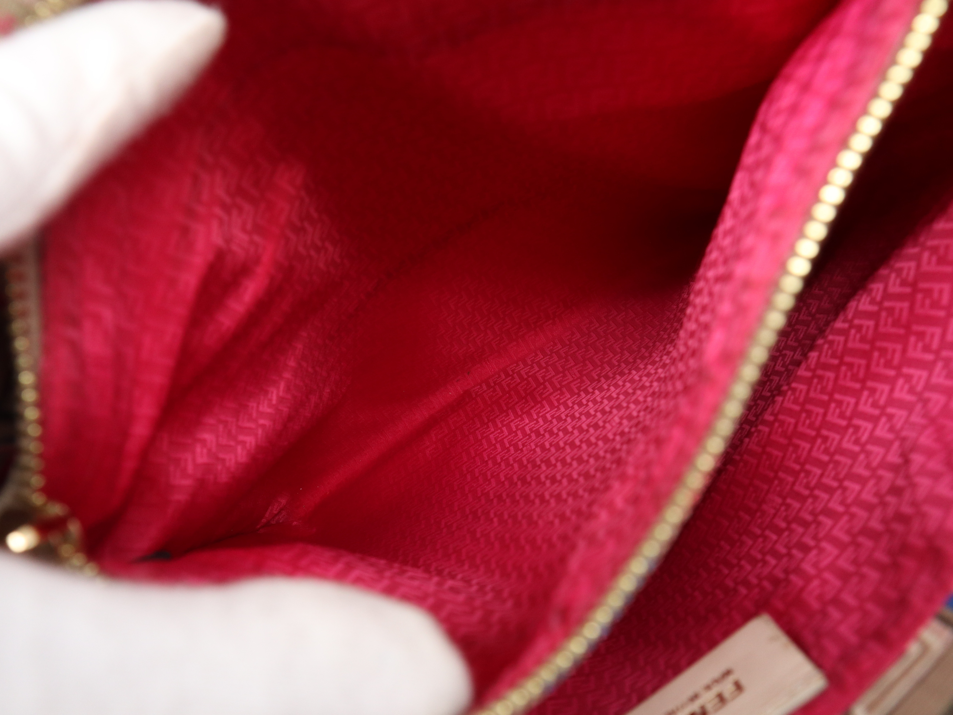 8BH211-CP7 Zucca Tote Bag, Leather, Multicolor, with Dust Bag. — view 14