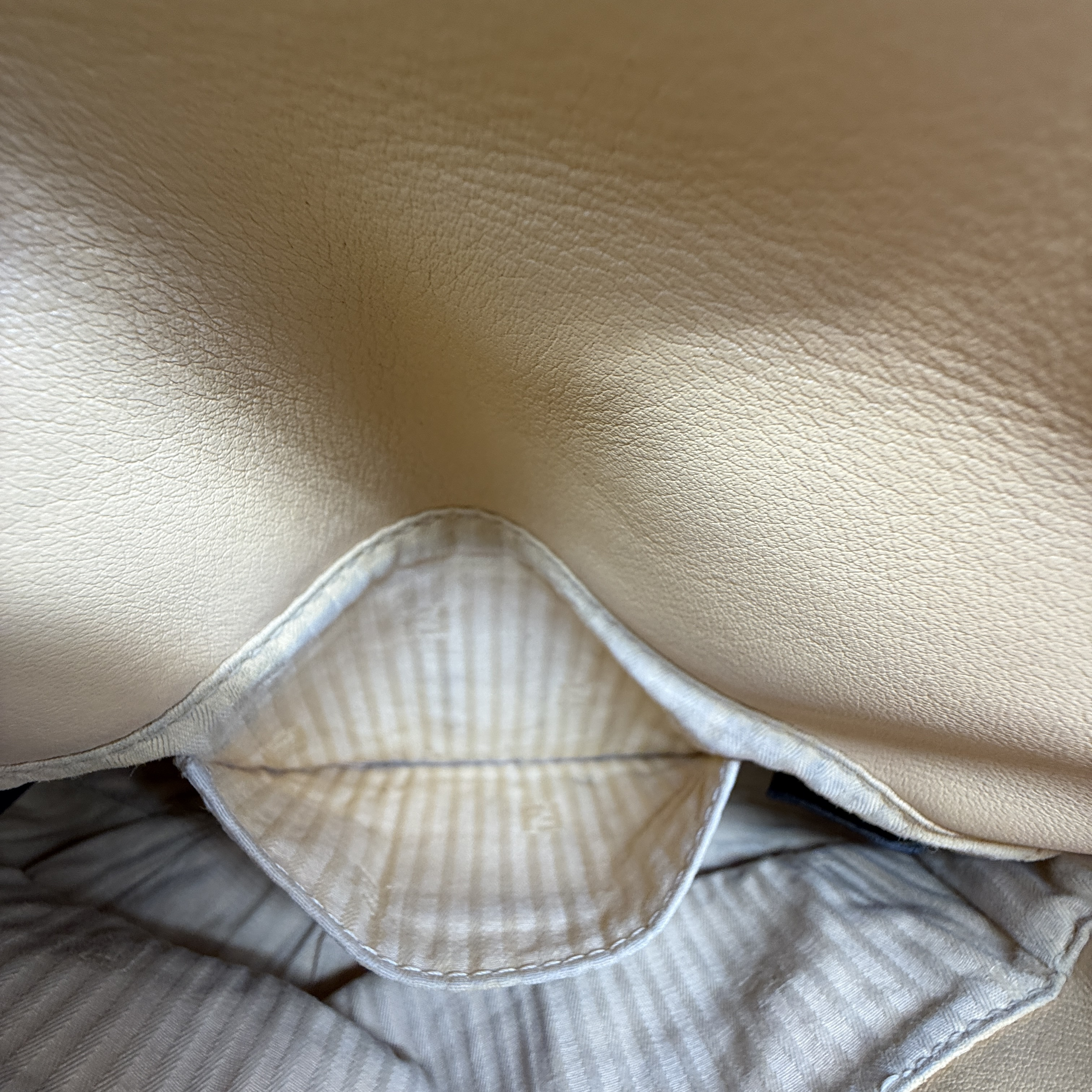FF Logo Leather Flap Shoulder Bag — view 11