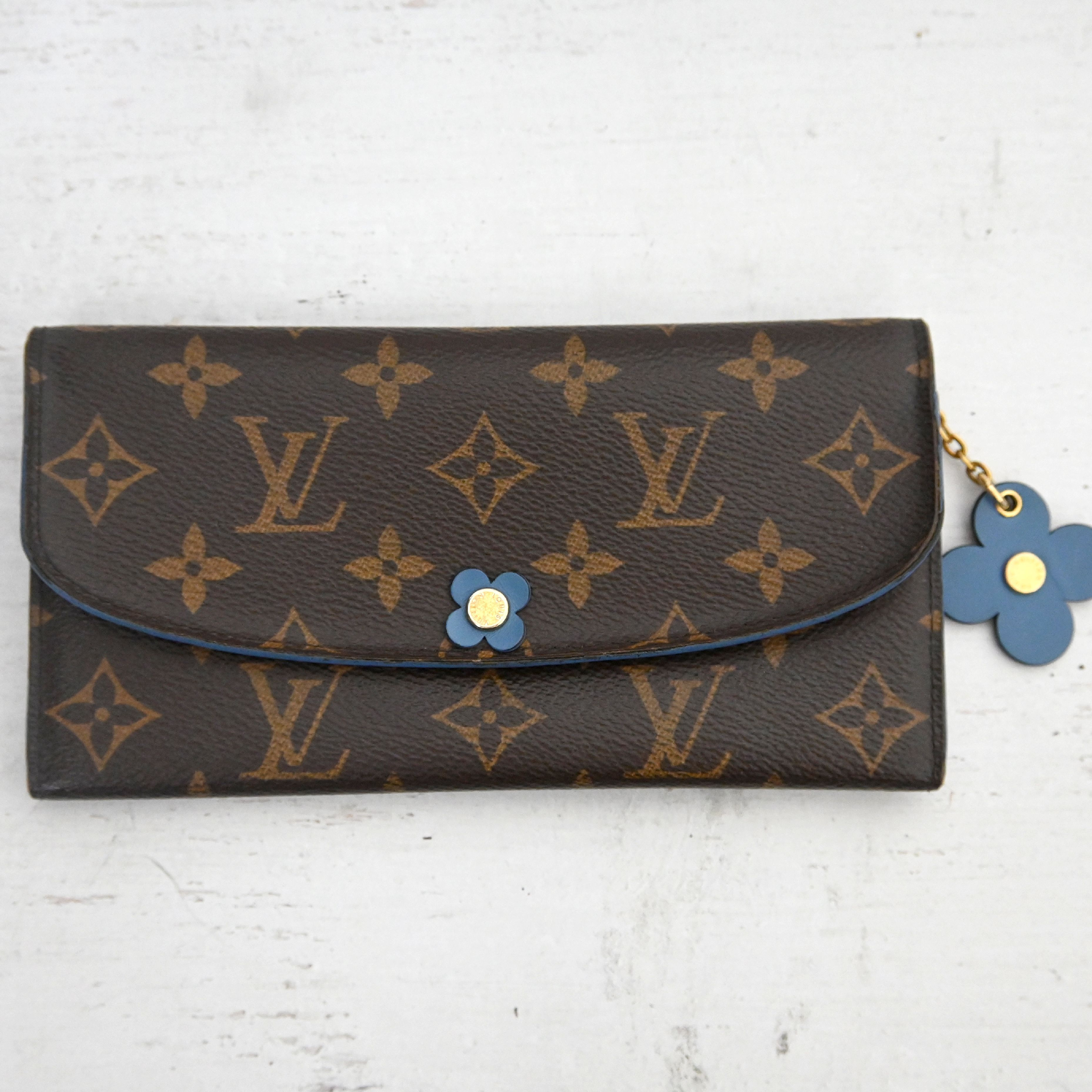 Monogram Portefeuille Emilie Flower Charm Long Wallet M63895 SN0199 Wallet — view 2