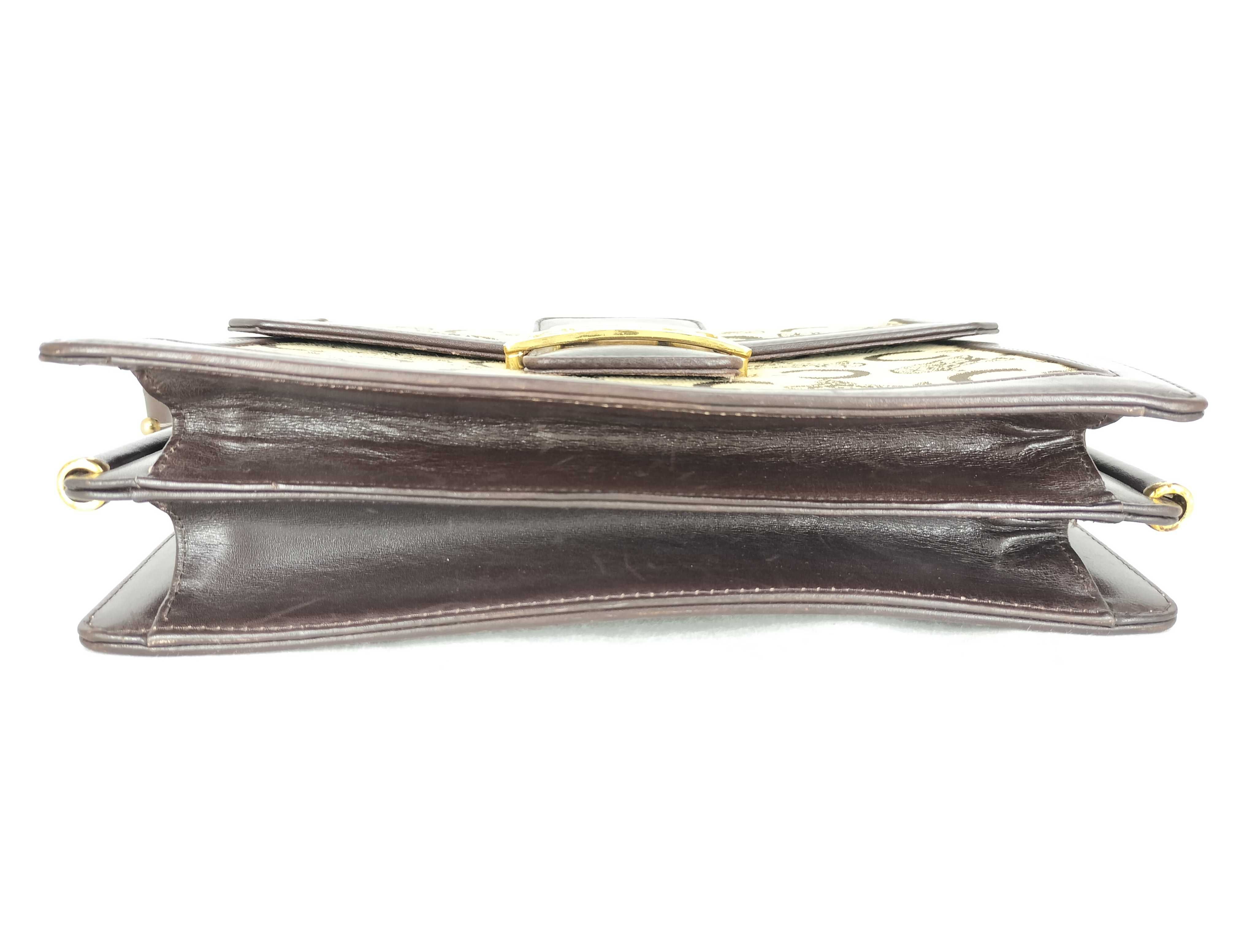 C Macadam Bag Shoulder Bag with Carriage Hardware — view 7