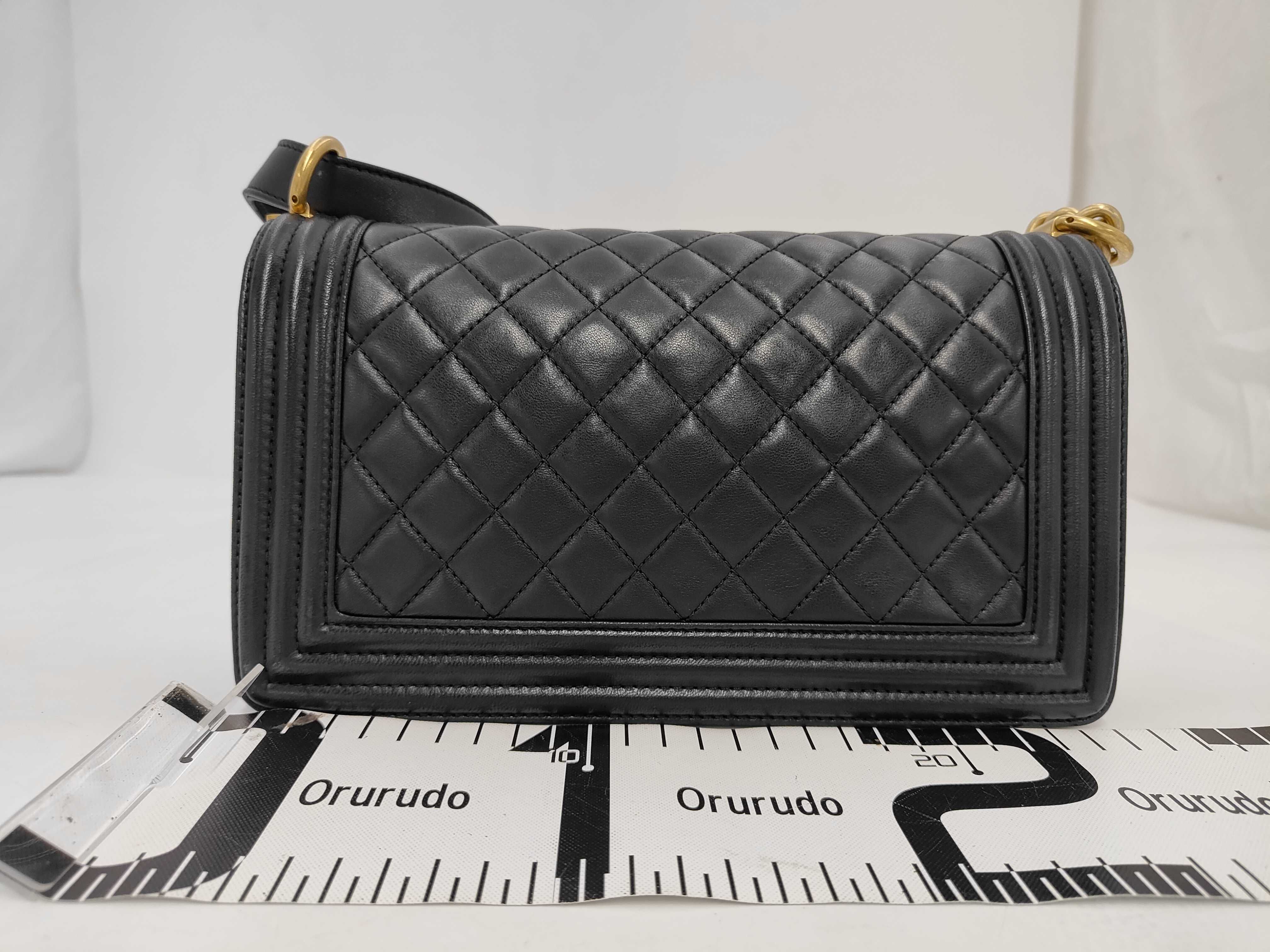 Boy Chanel Lambskin Matelassé Shoulder Bag — view 2