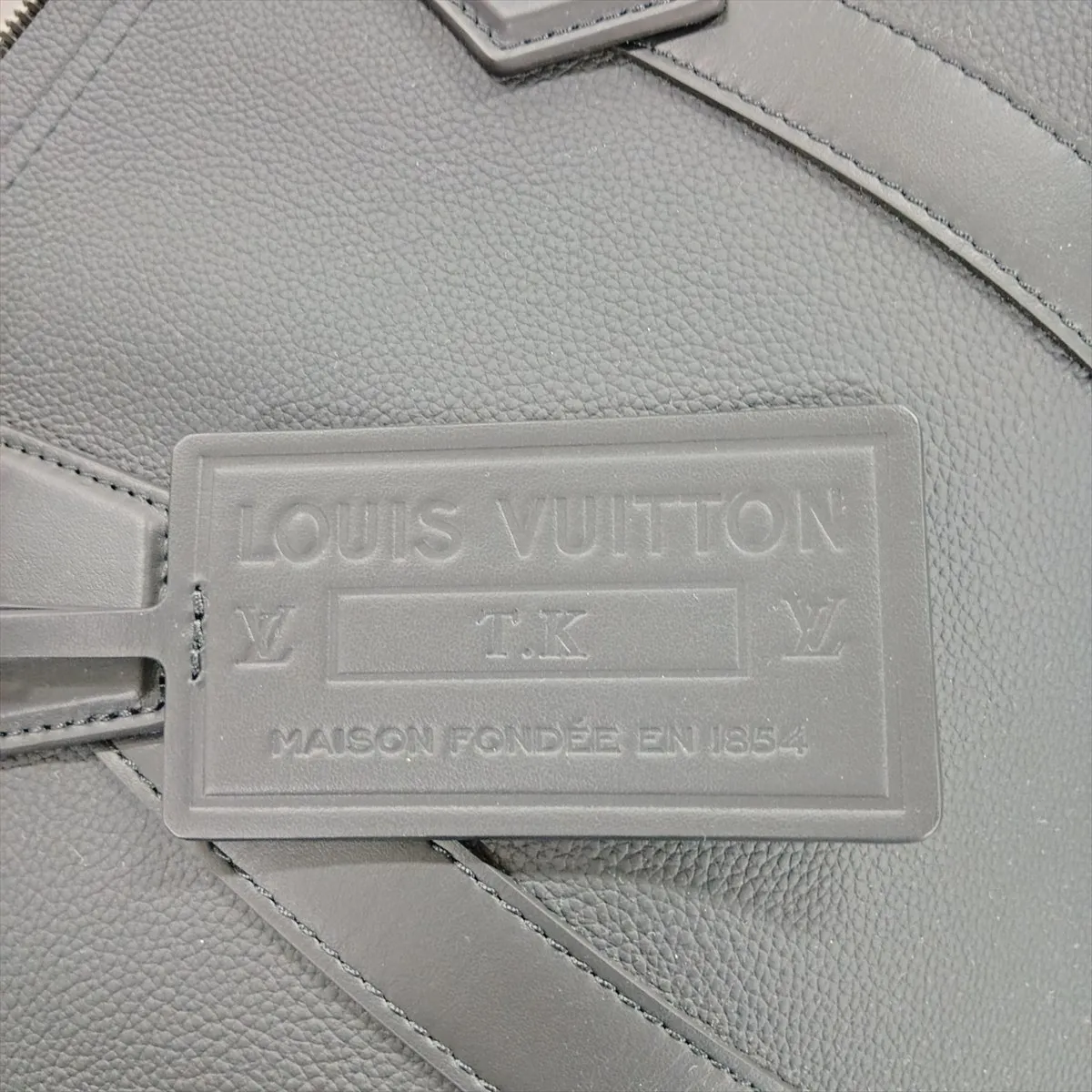 LV Aerogram Lockit M59158 Black with initials, RFID responsive. — view 12