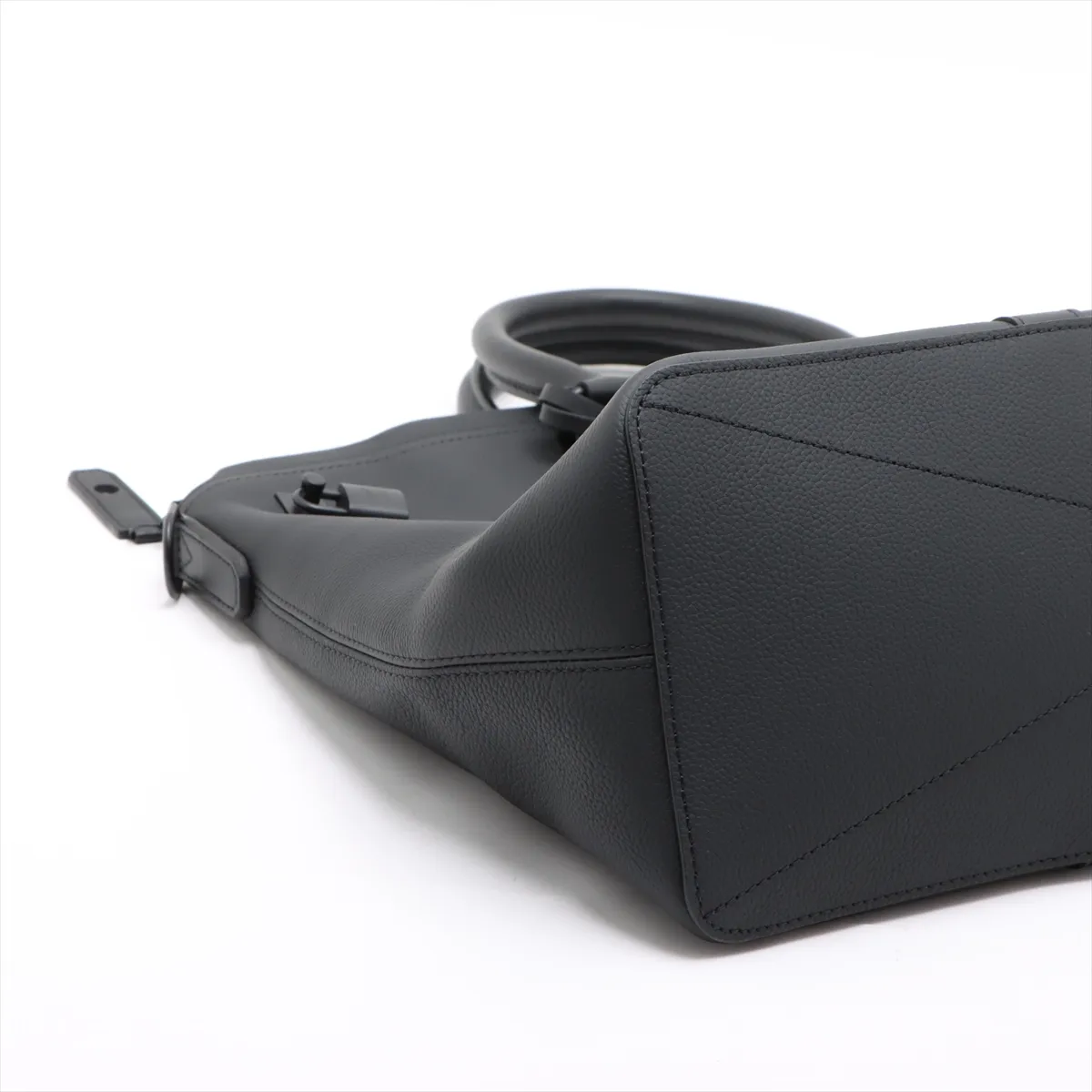 LV Aerogram Lockit M59158 Black with initials, RFID responsive. — view 4