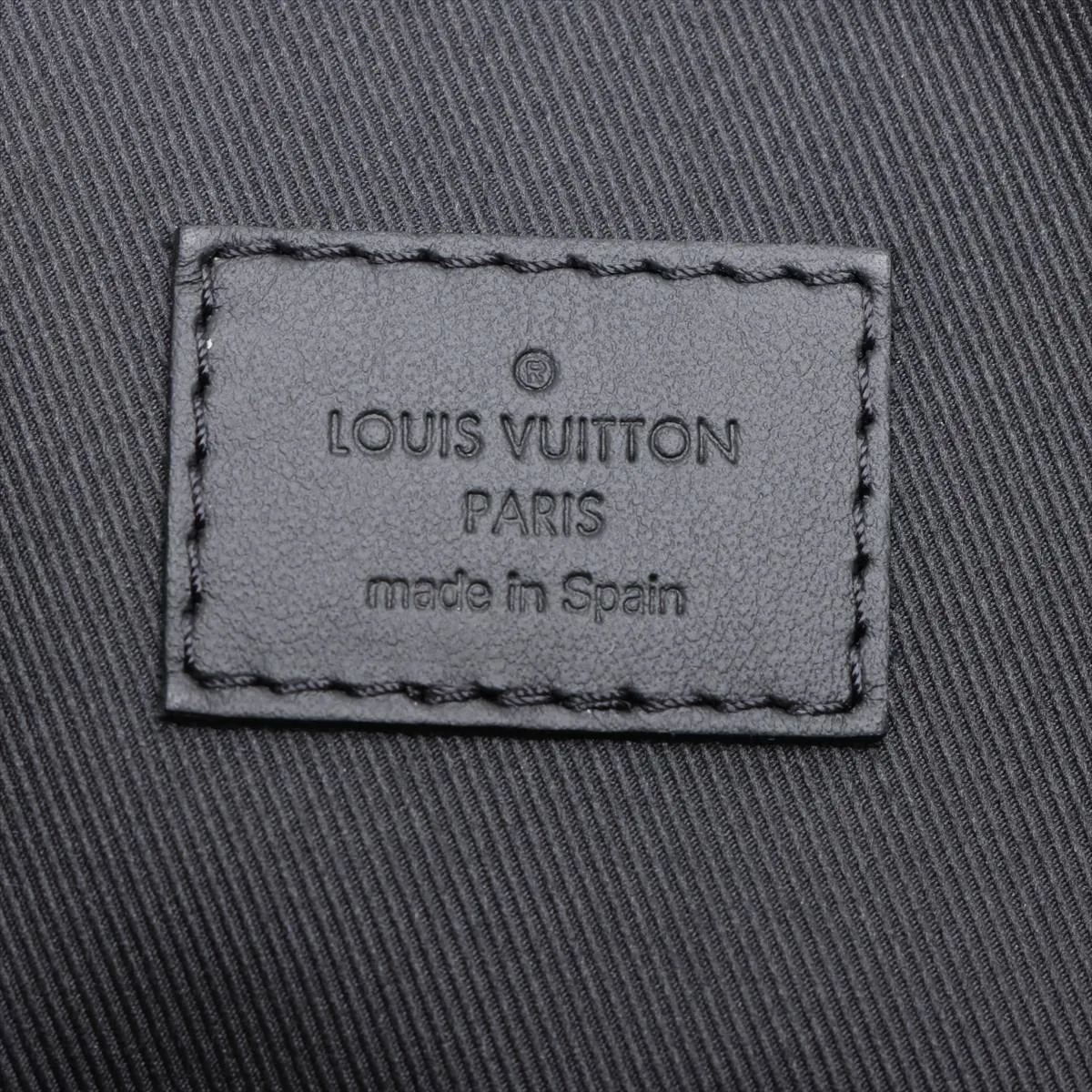 LV Aerogram Lockit M59158 Black with initials, RFID responsive. — view 9