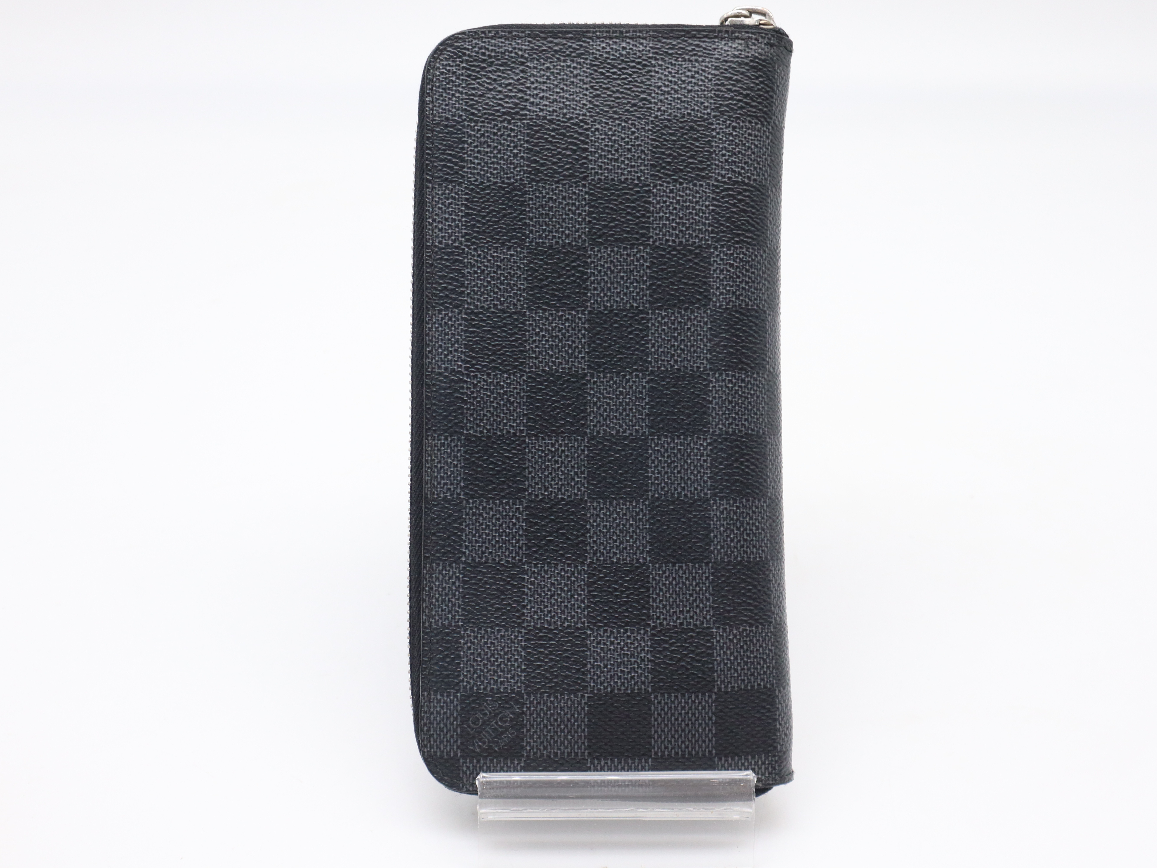 N63095 Damier Graphite Zippy Wallet Vertical (with box and dust bag) — view 2