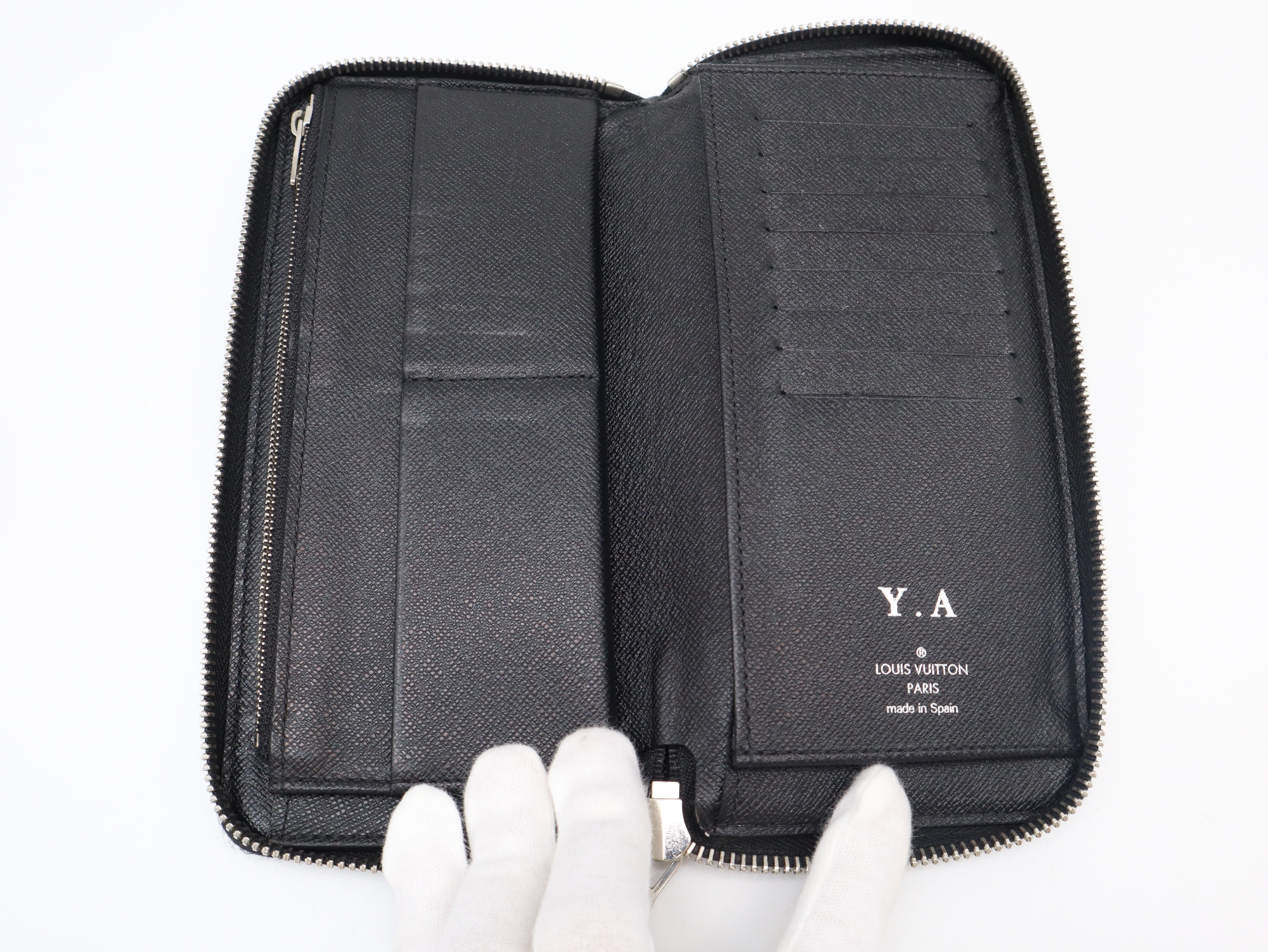 N63095 Damier Graphite Zippy Wallet Vertical (with box and dust bag) — view 8