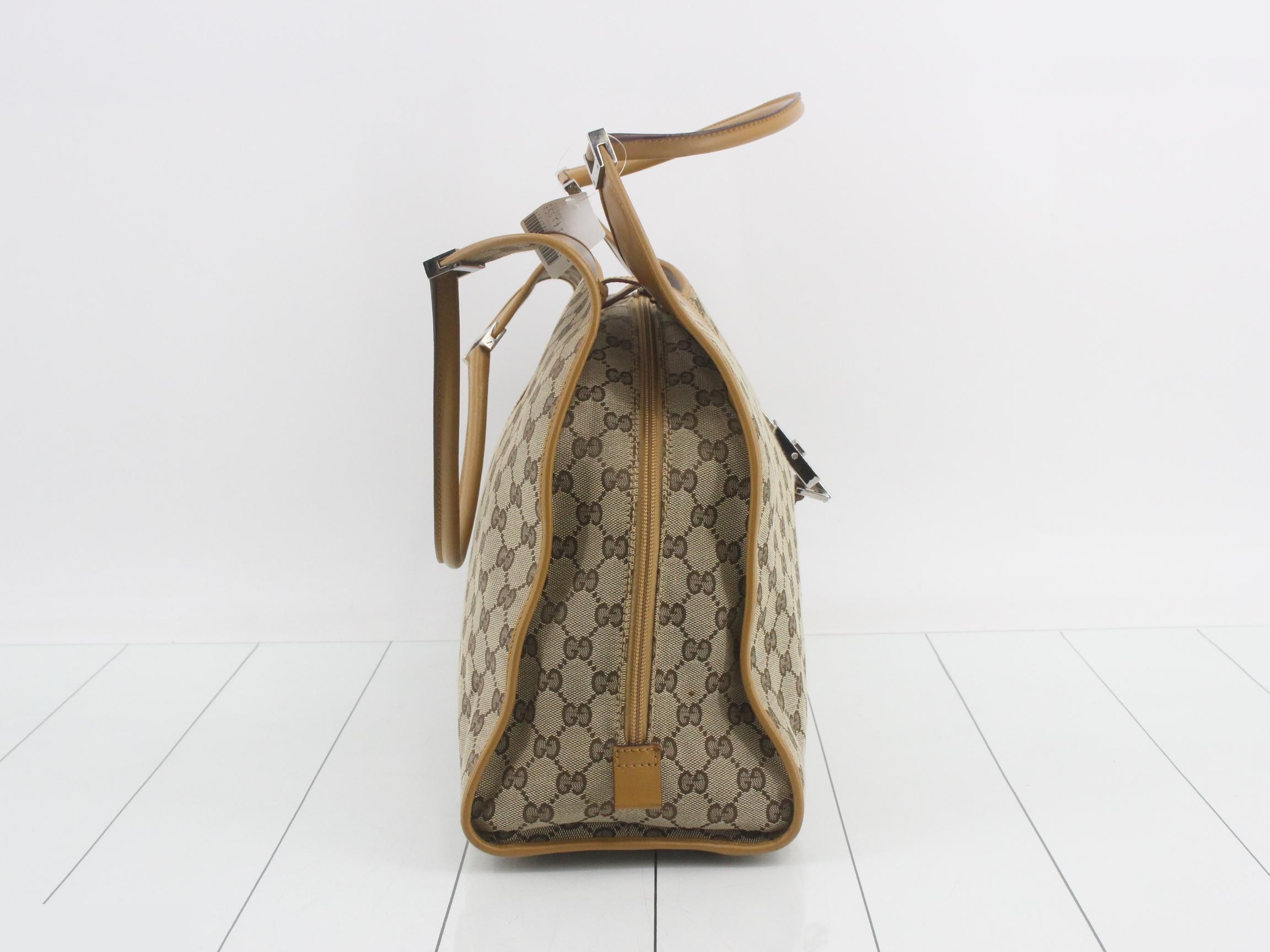 Shoulder Bag, GG Canvas, 0190345, GUCCI — view 4