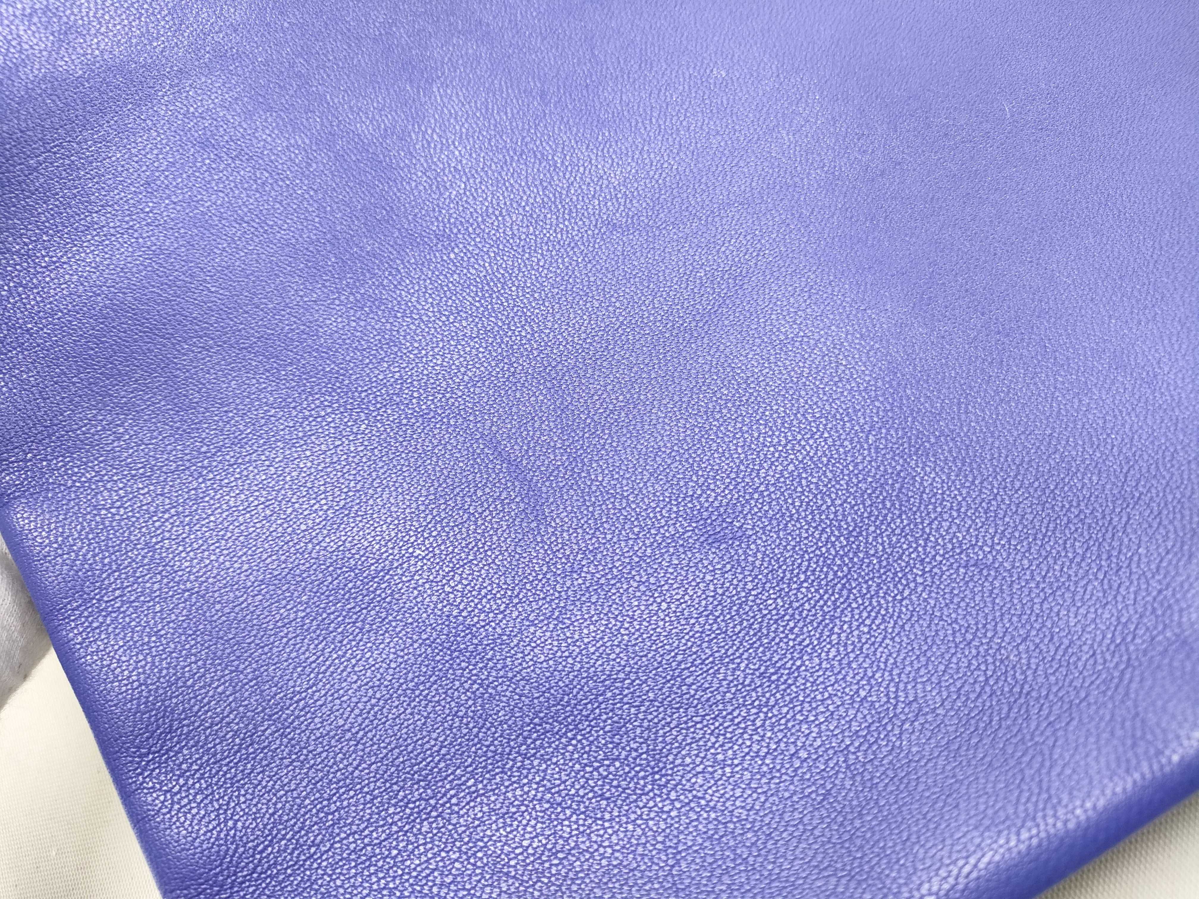 bag, Celine Trio leather shoulder bag, women's, purple shoulder bag — view 15