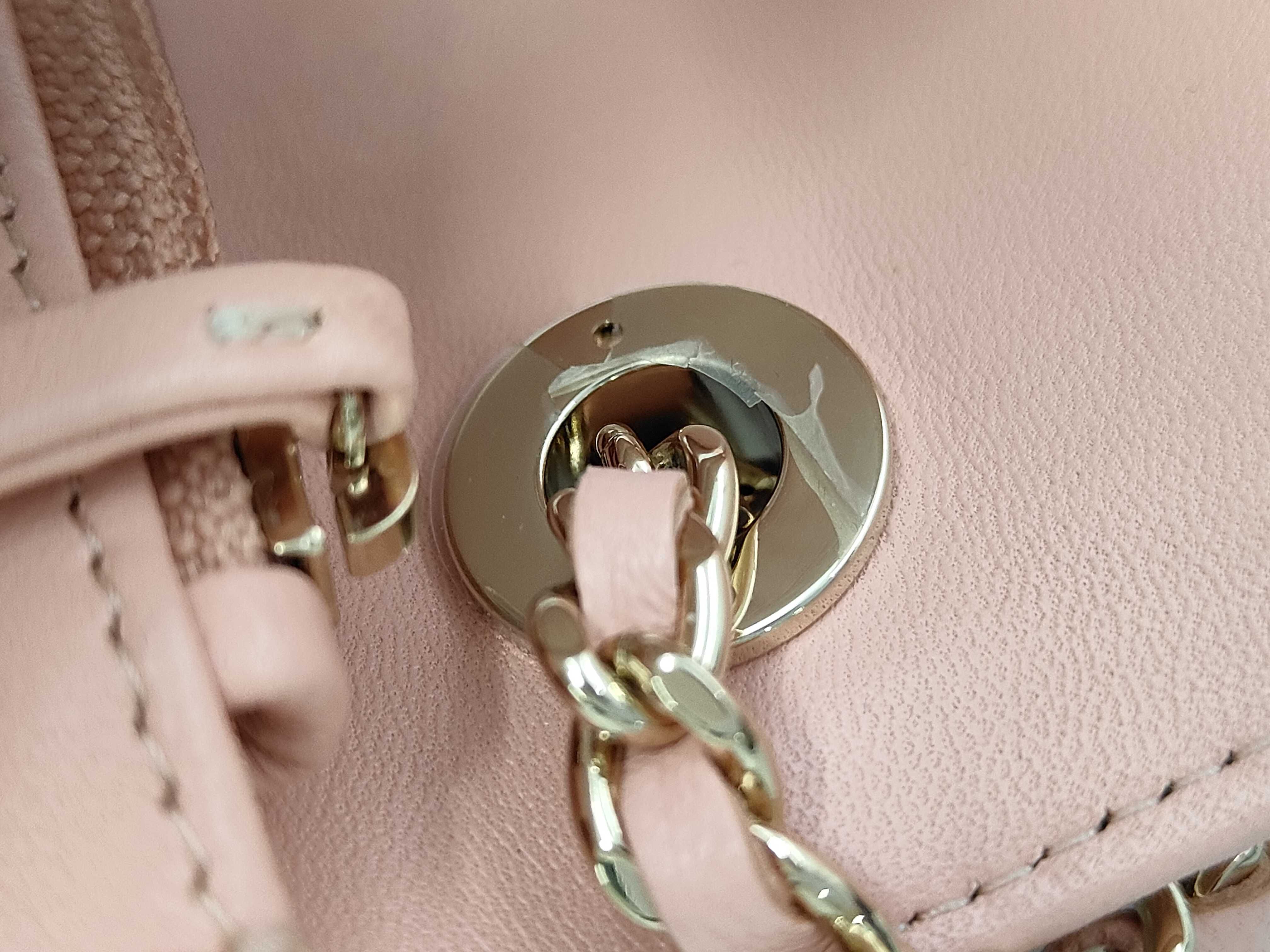 Trendy CC Matelassé Chain Wallet, Pink, Gold Hardware, 29270361, with Guarantee Card, Shoulder Bag — view 7