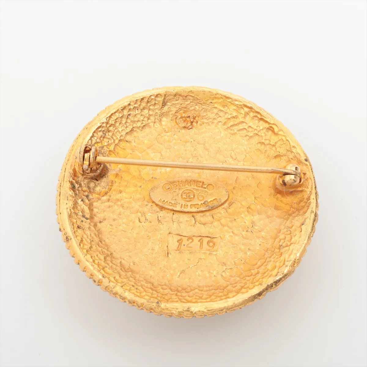 Cocomark 26/1219 Brooch GP x Fake Pearl Gold — view 2