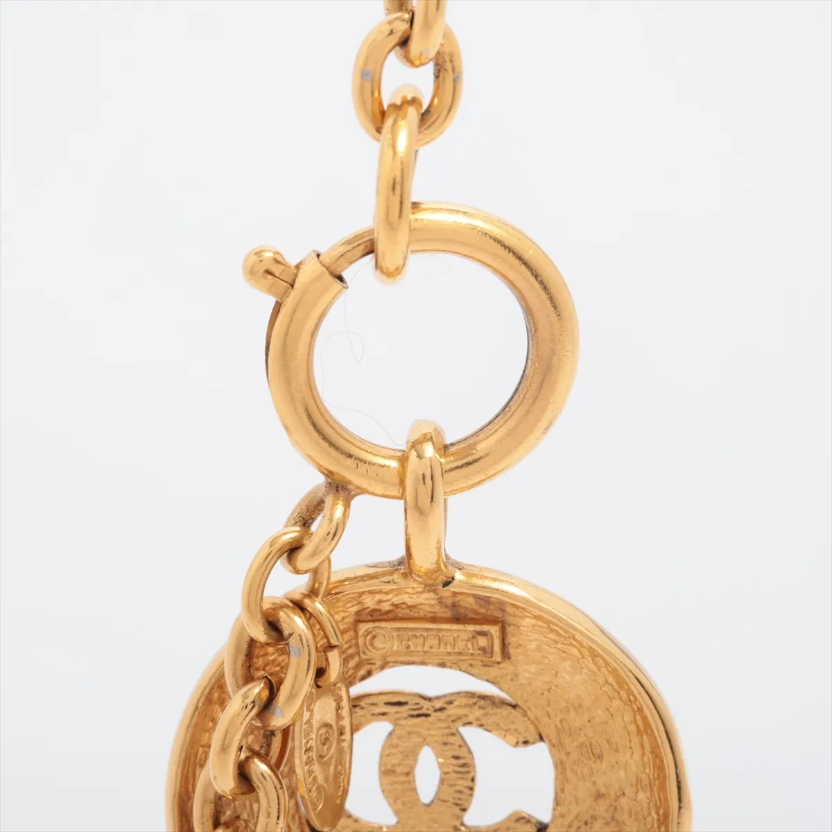 Coco Mark 3847 Necklace, GP Gold, dents, — view 3