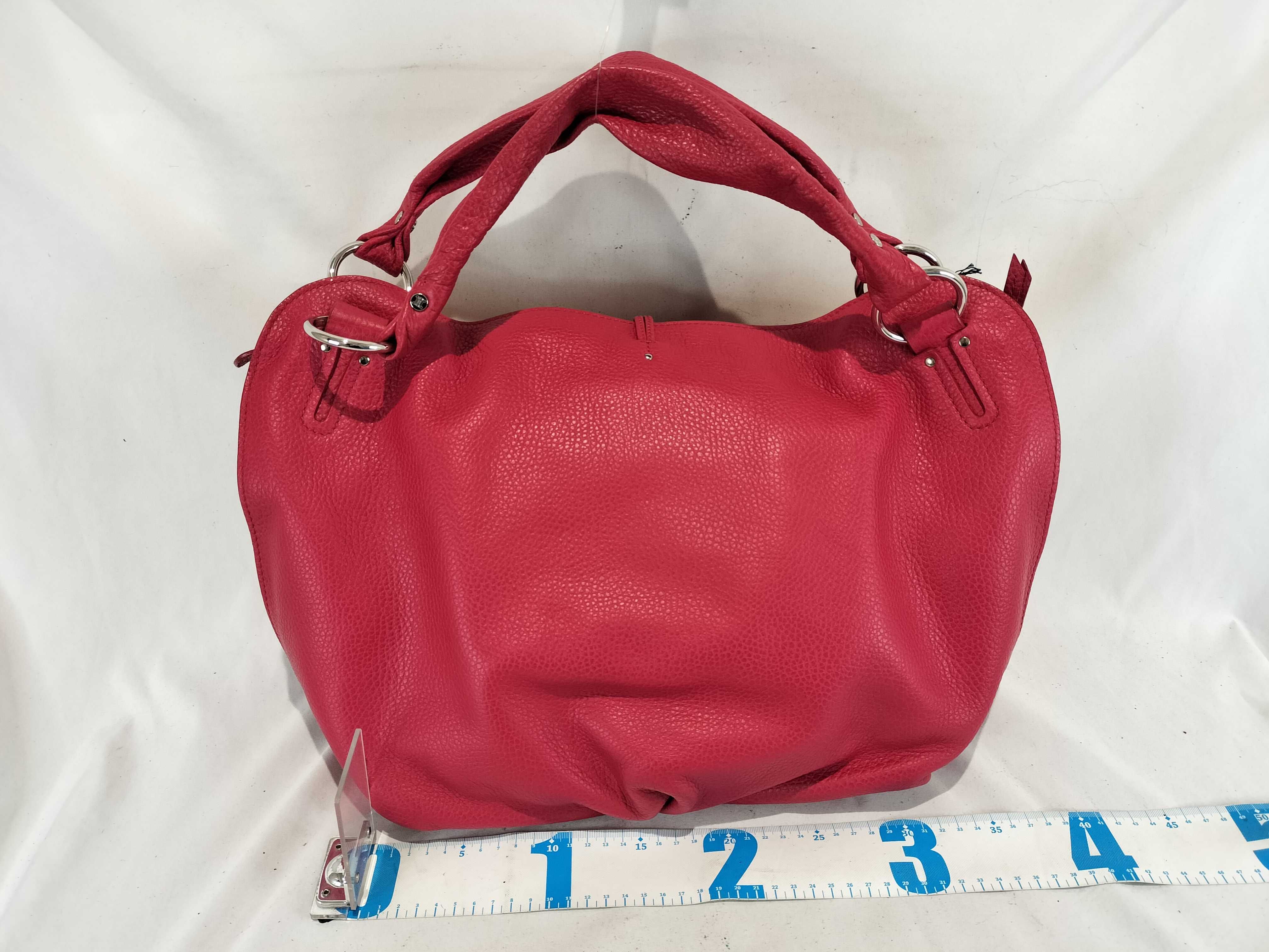 Leather Bittersweet Large Handbag (Red) — view 3