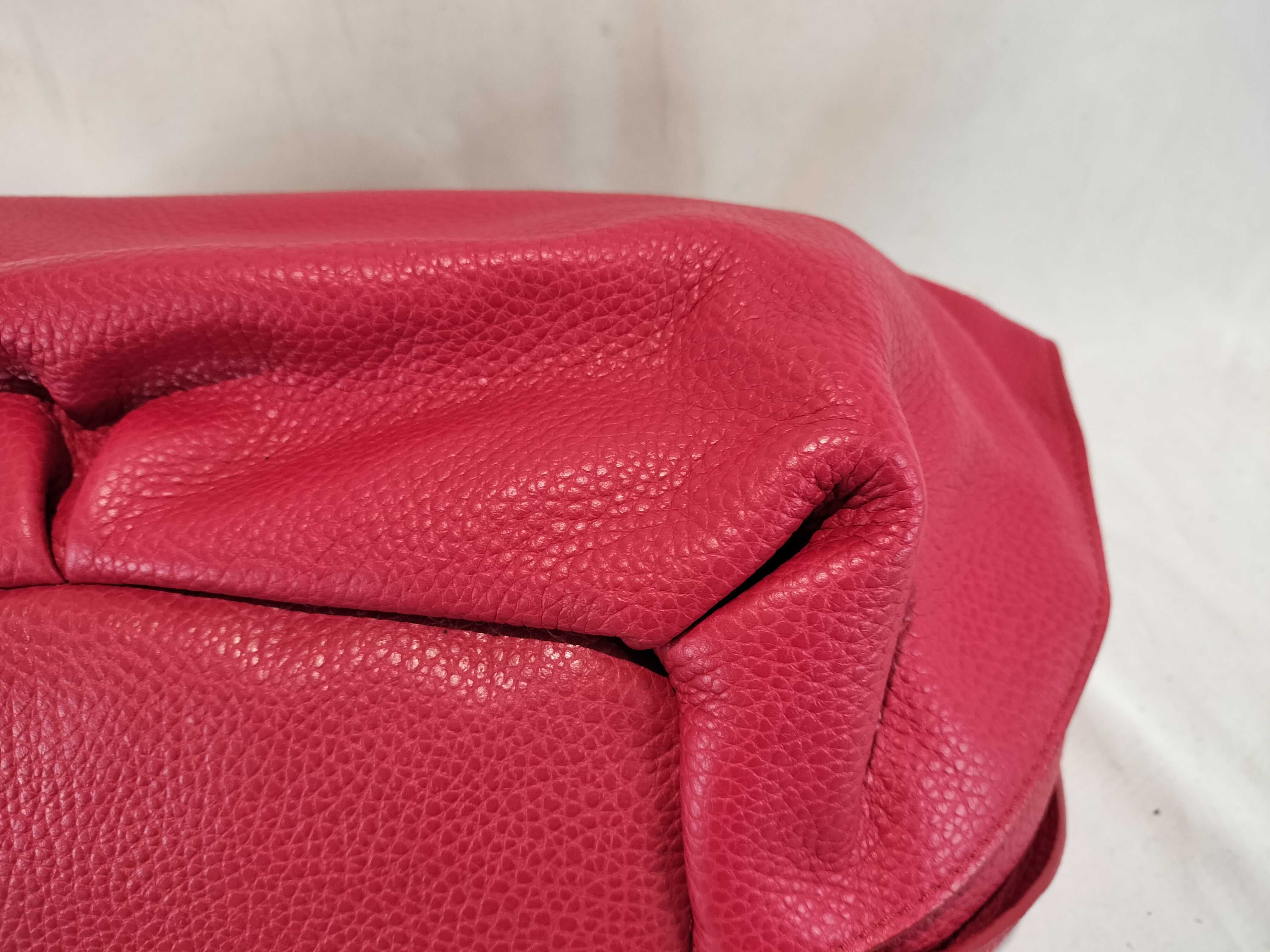 Leather Bittersweet Large Handbag (Red) — view 7