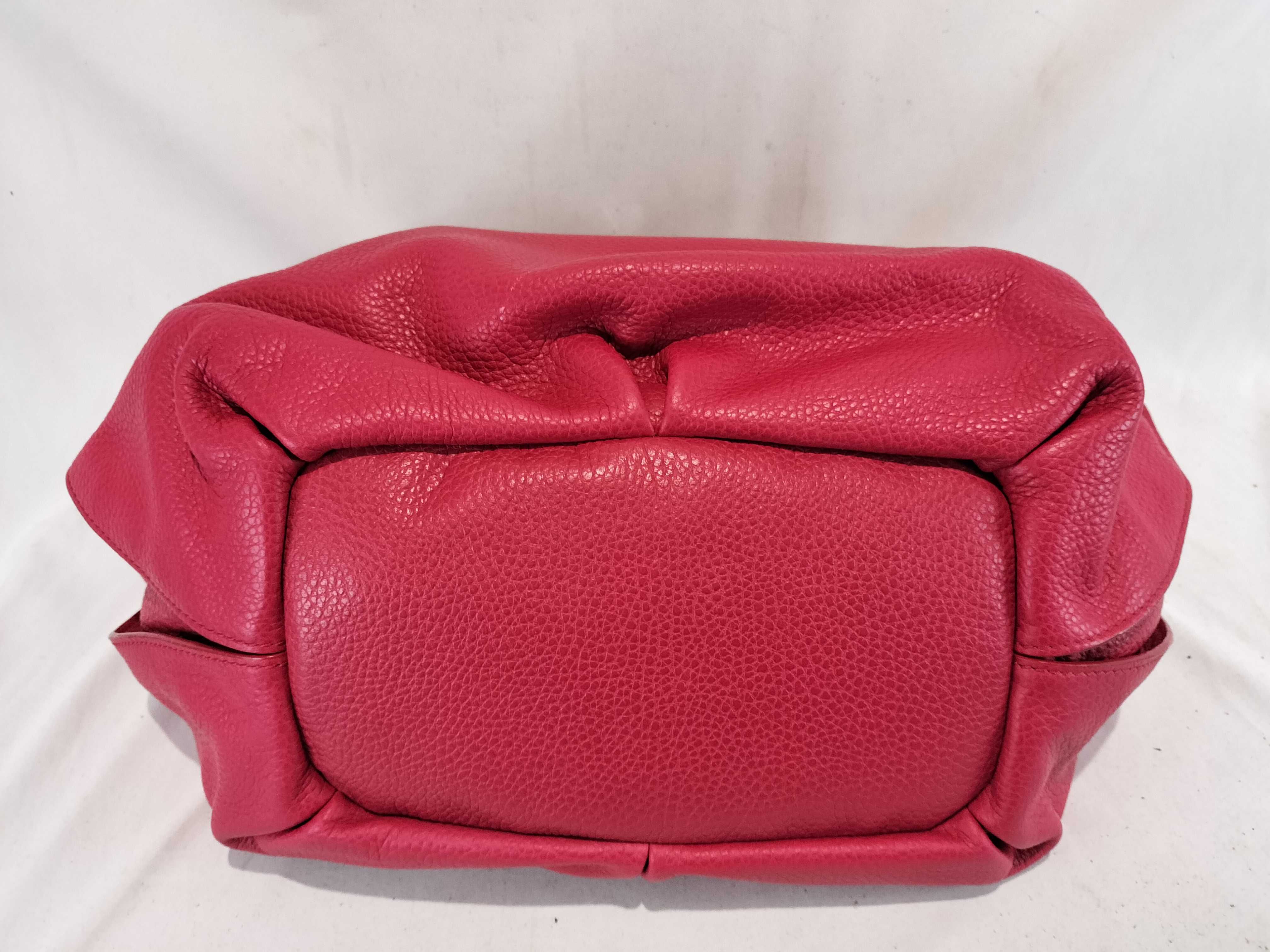 Leather Bittersweet Large Handbag (Red) — view 8