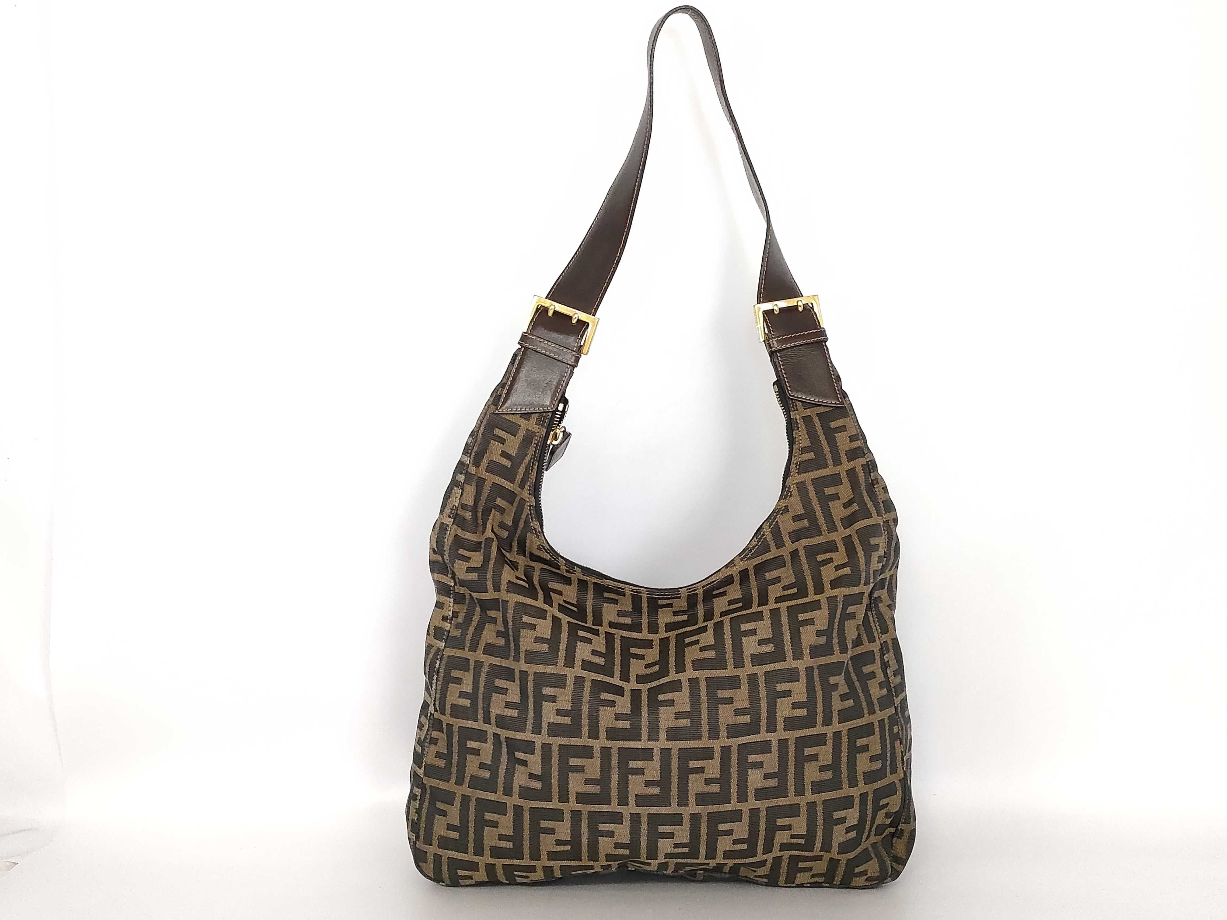 Zucca pattern Fendi Zucca one-shoulder bag