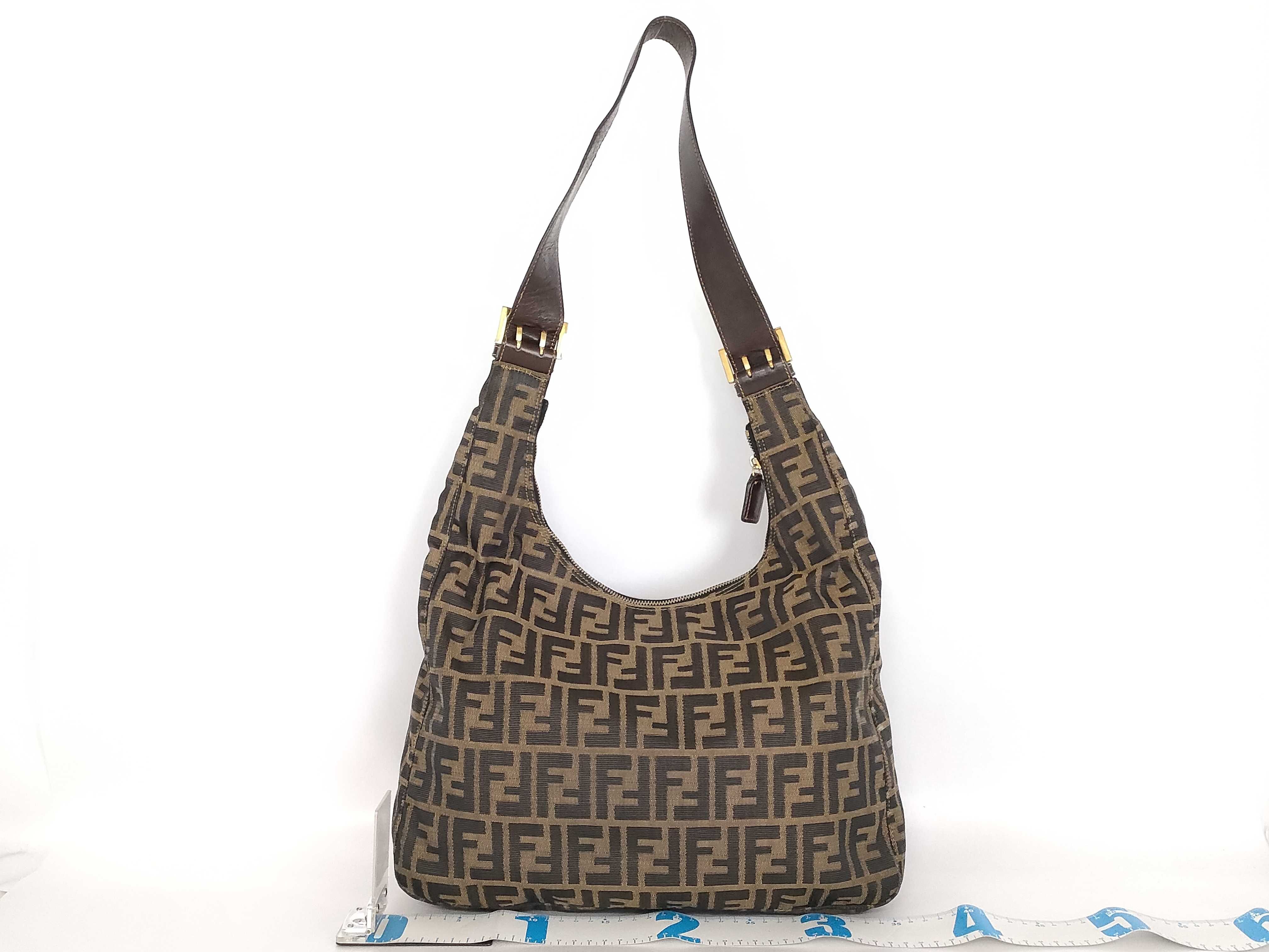 Zucca pattern Fendi Zucca one-shoulder bag — view 2