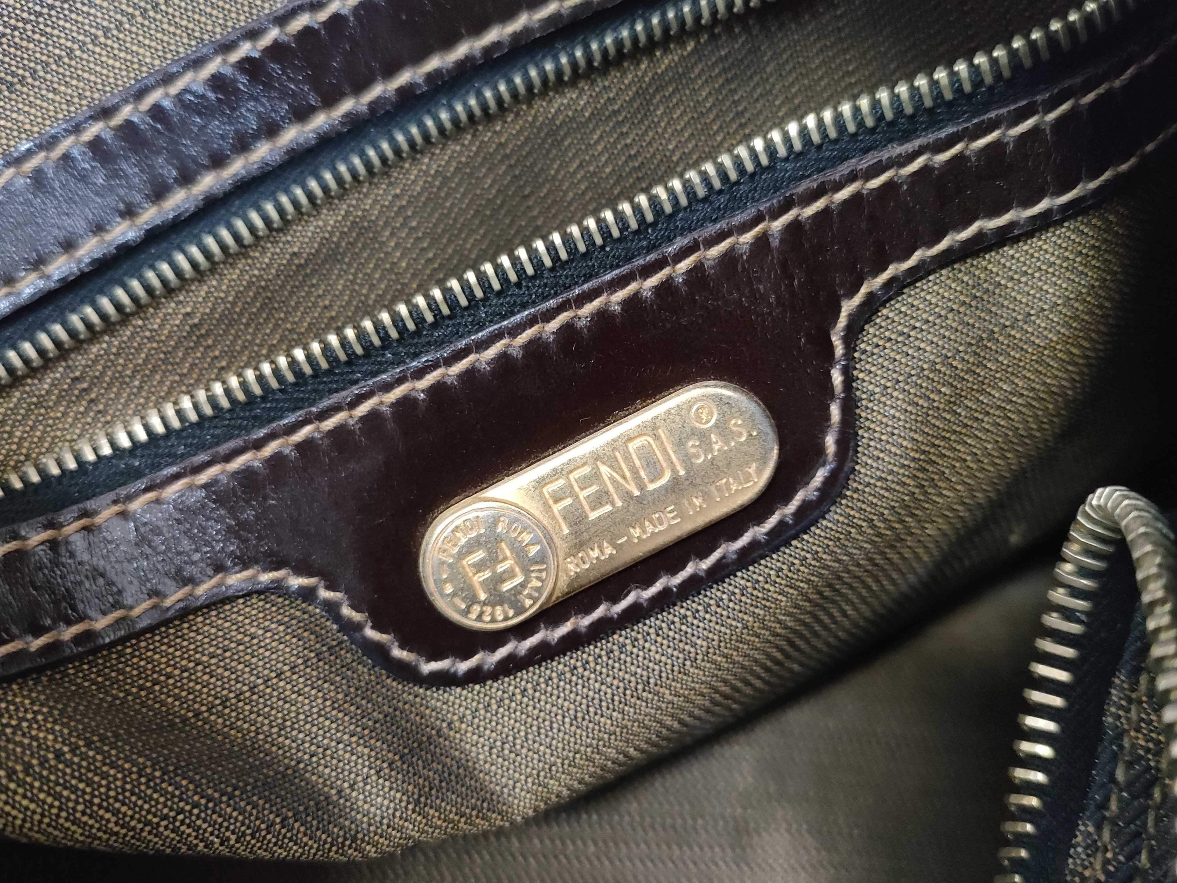 Zucca pattern Fendi Zucca one-shoulder bag — view 12