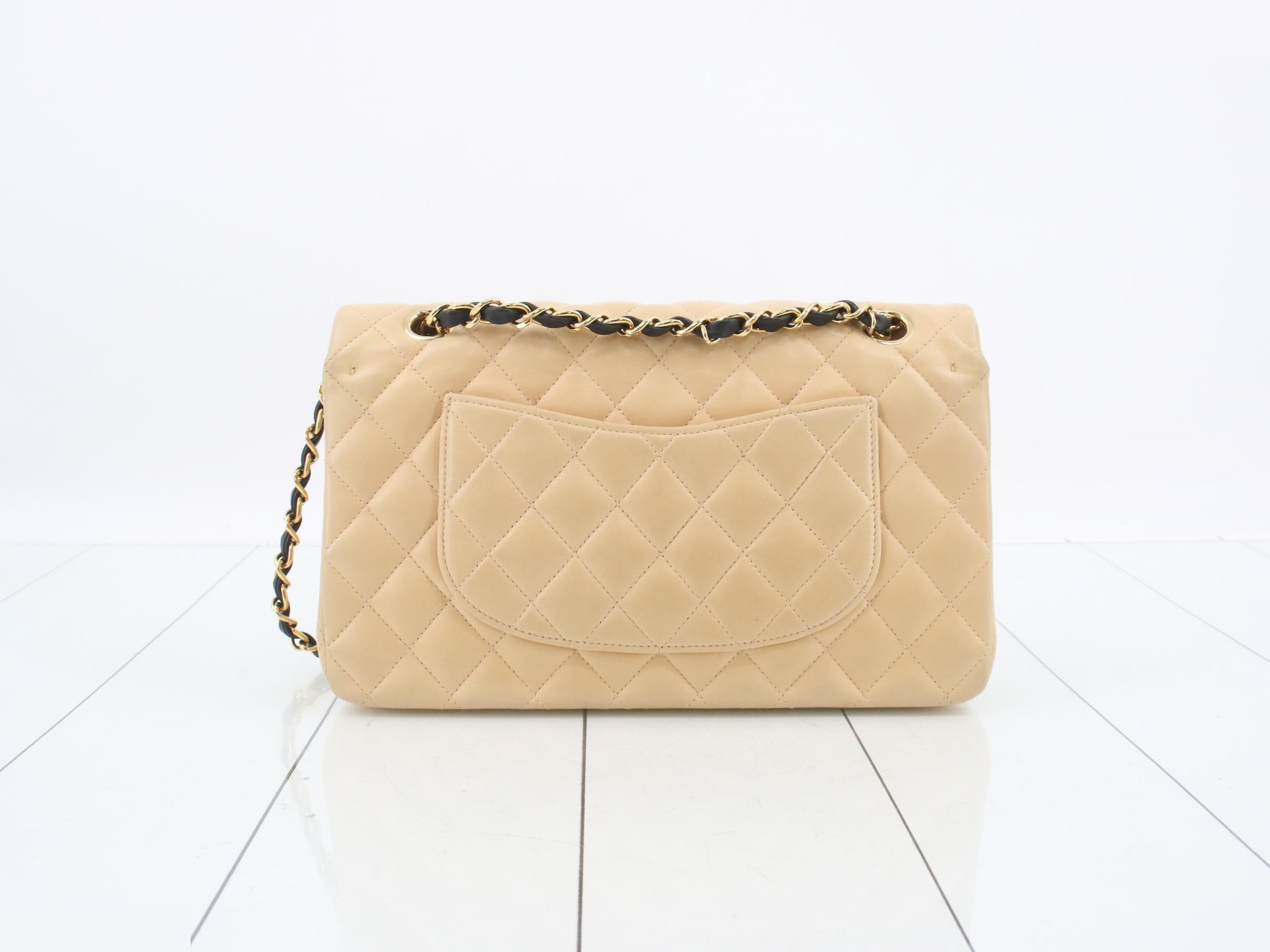 Matelassé 25 Chain Shoulder Bag, Beige, Series 9 — view 2