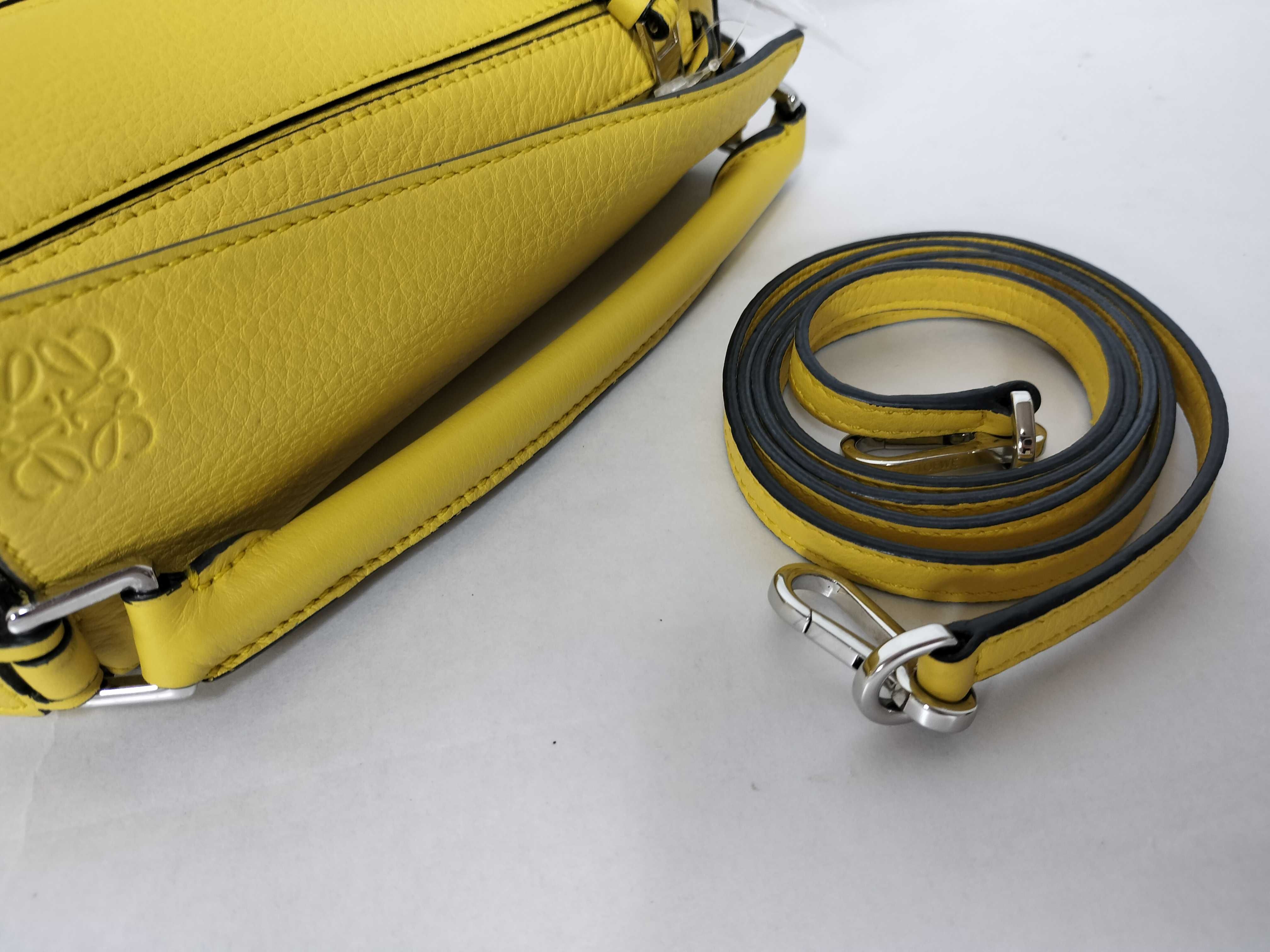 2-Way Shoulder Bag, Yellow/Silver, Puzzle Bag Shoulder Bag — view 3