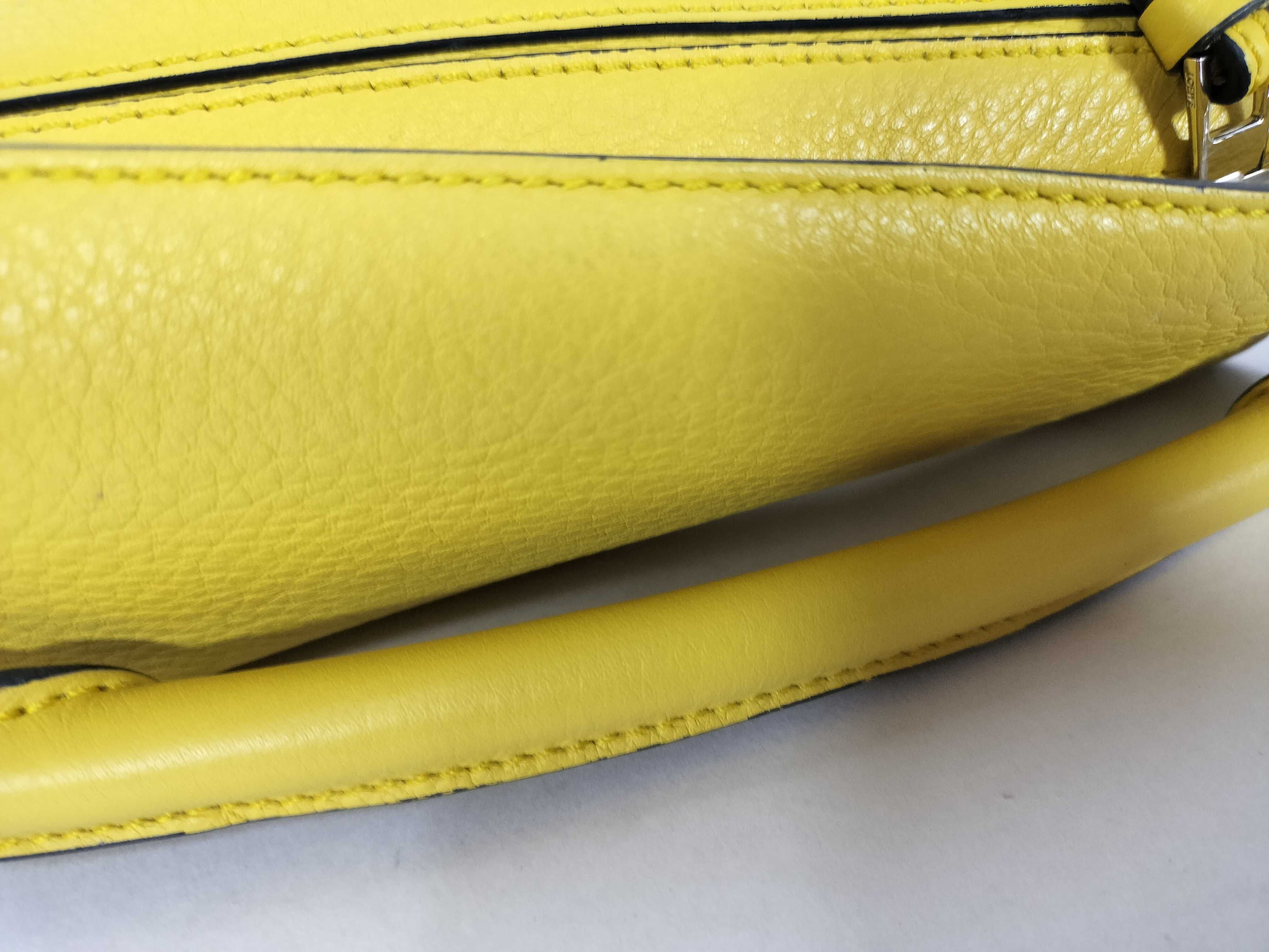 2-Way Shoulder Bag, Yellow/Silver, Puzzle Bag Shoulder Bag — view 5