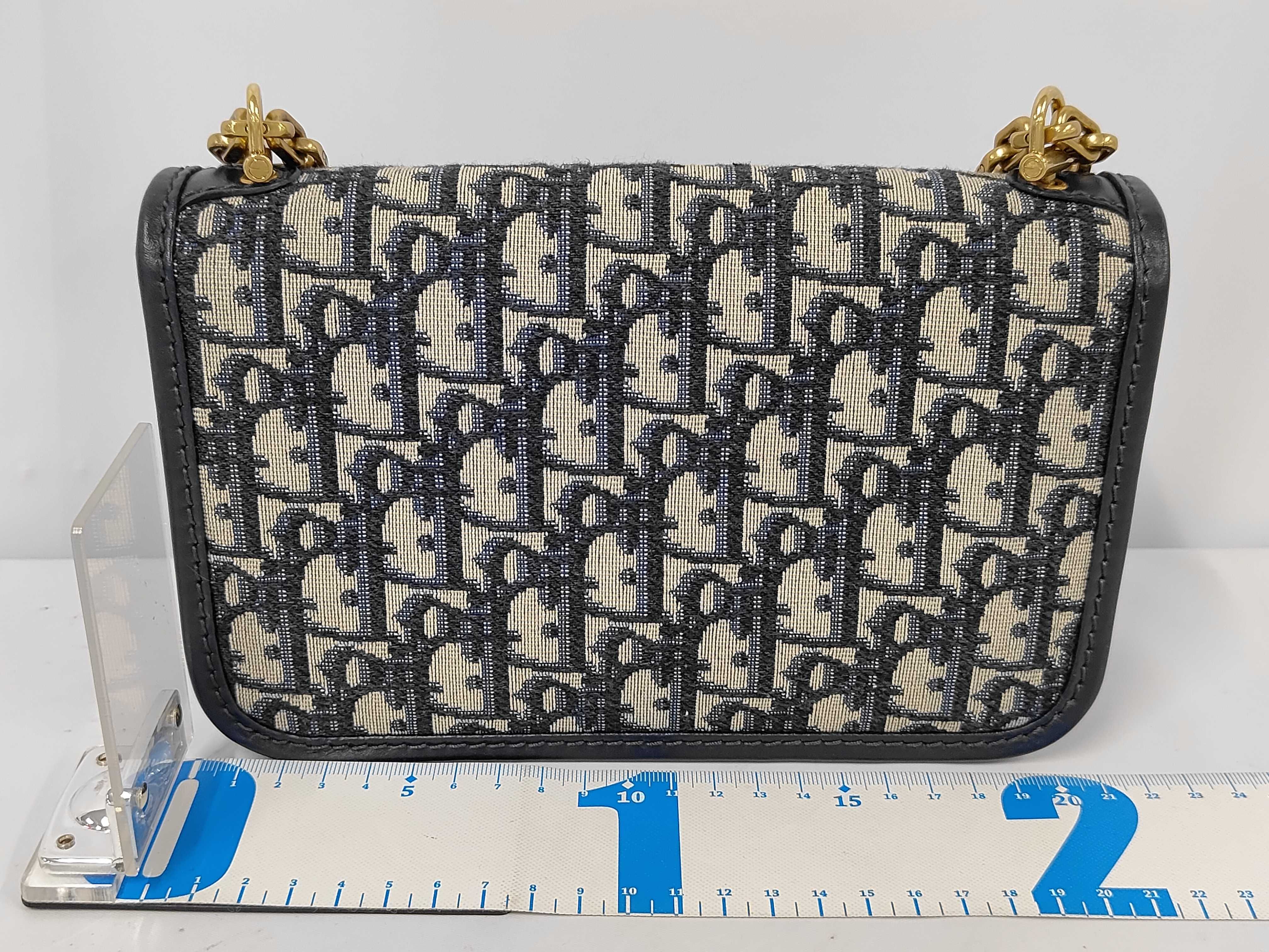 Addict Oblique Canvas x Leather Shoulder Bag — view 2