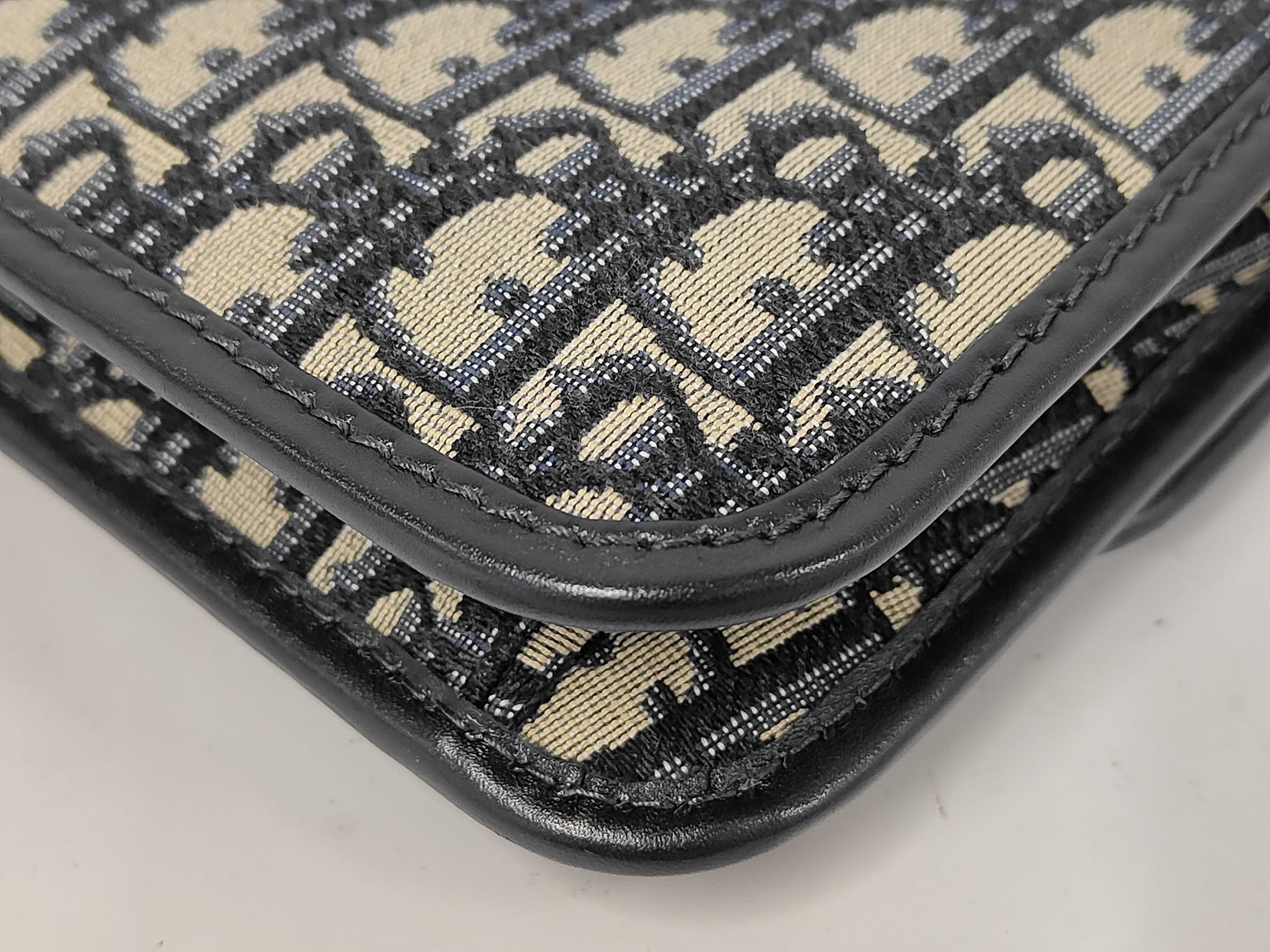 Addict Oblique Canvas x Leather Shoulder Bag — view 6