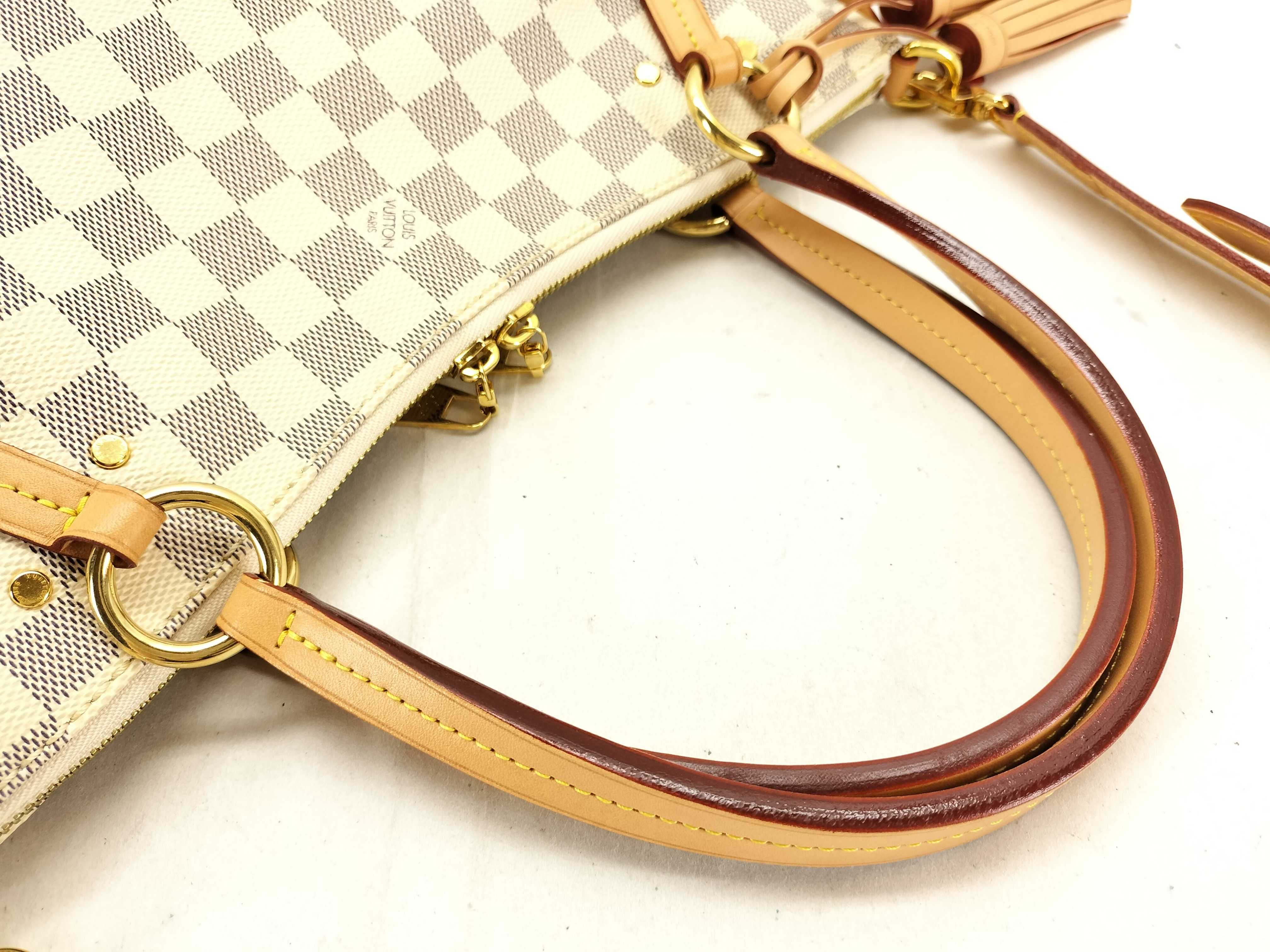 Damier Azur Tote Bag N40022. Accessories: Dust bag, shoulder strap, tote bag. — view 3