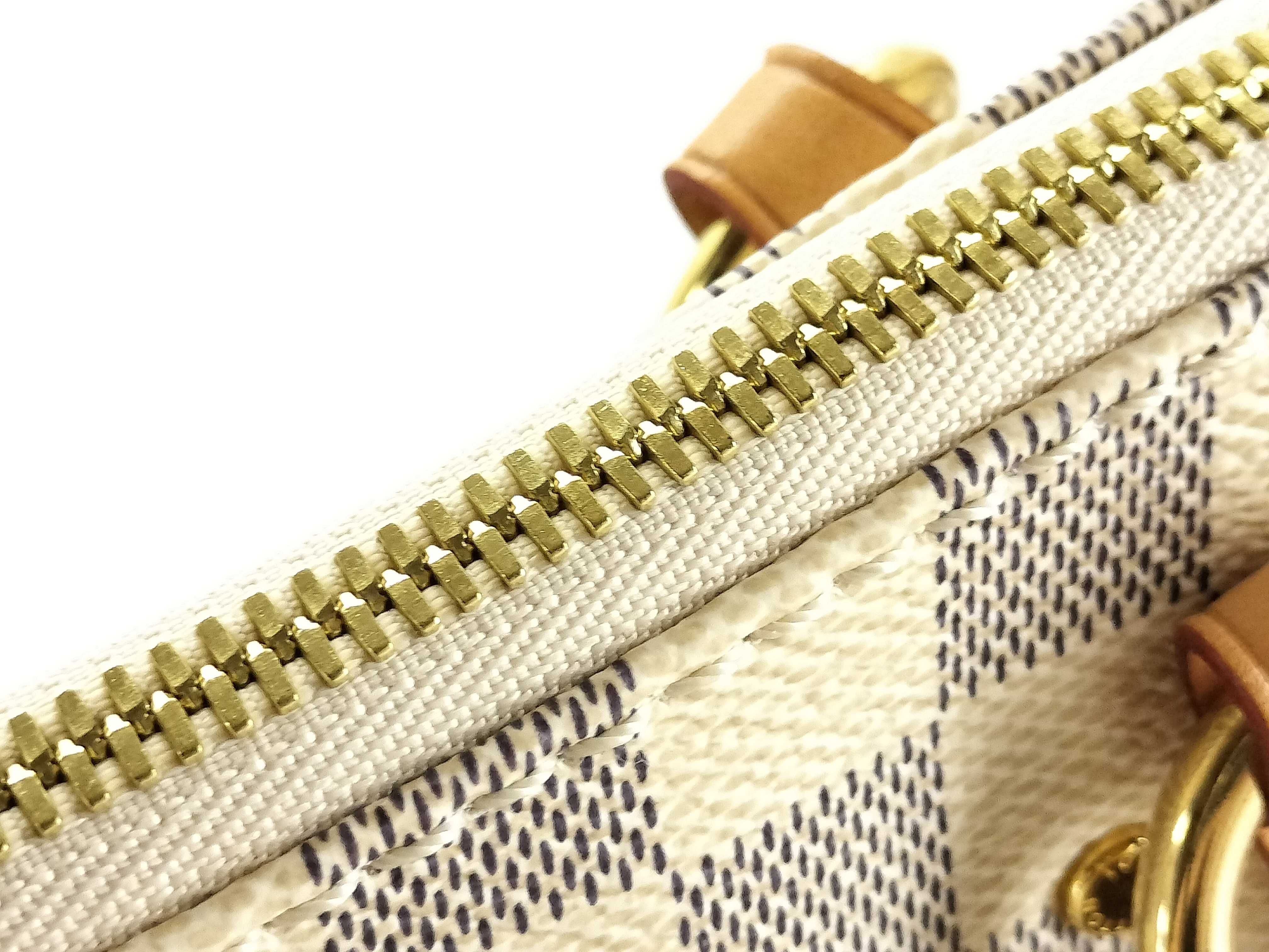 Damier Azur Tote Bag N40022. Accessories: Dust bag, shoulder strap, tote bag. — view 7
