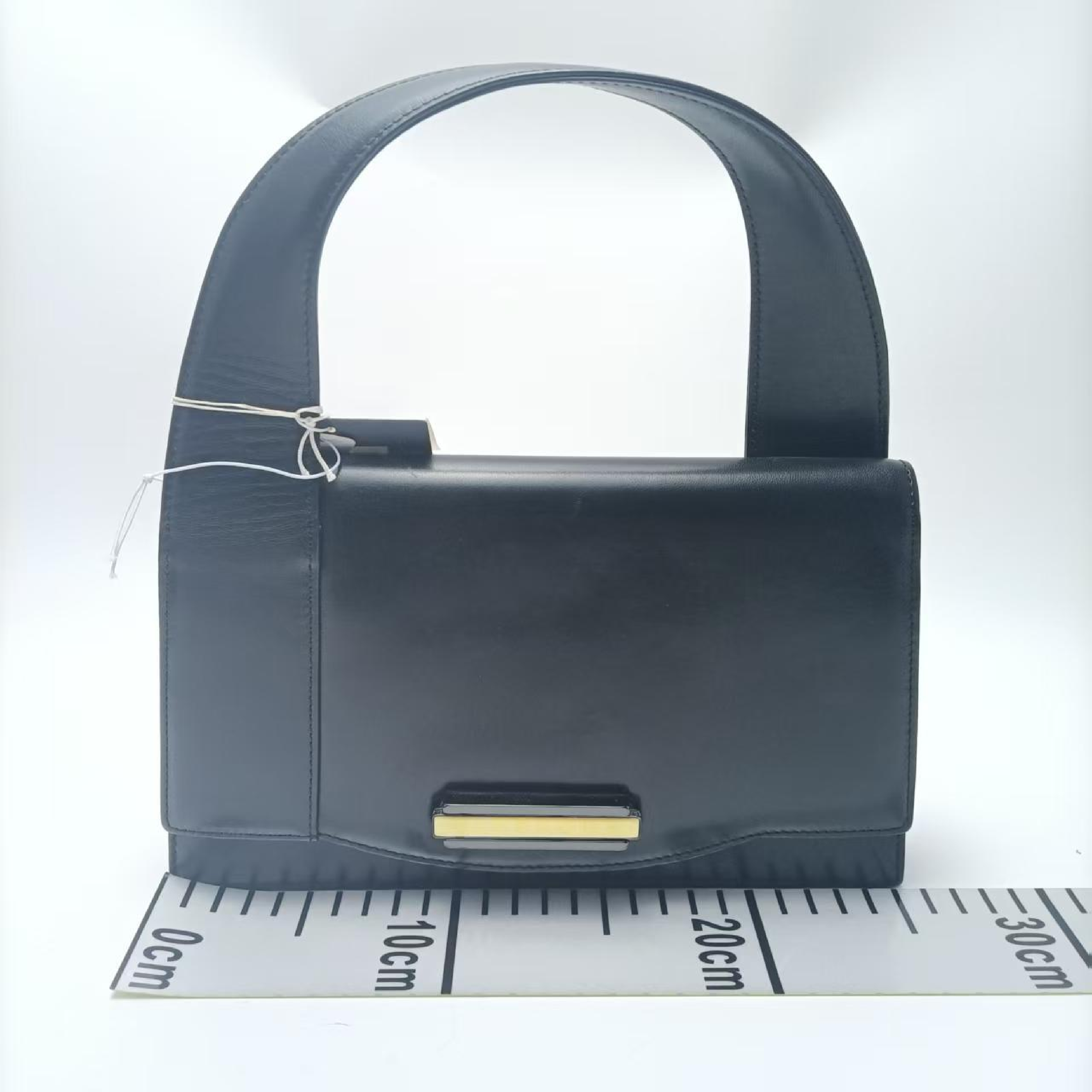 other line cowhide handbag