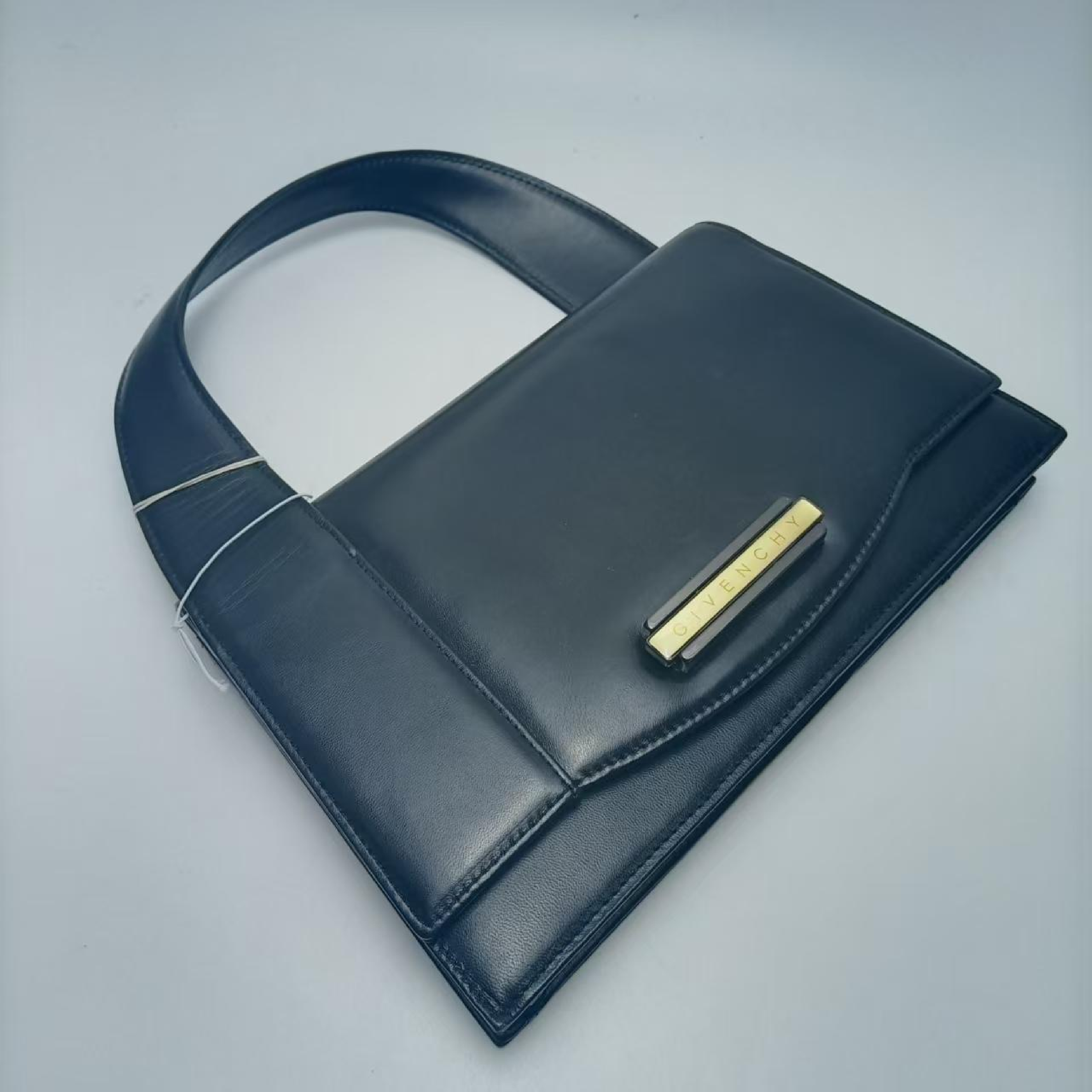 other line cowhide handbag — view 4