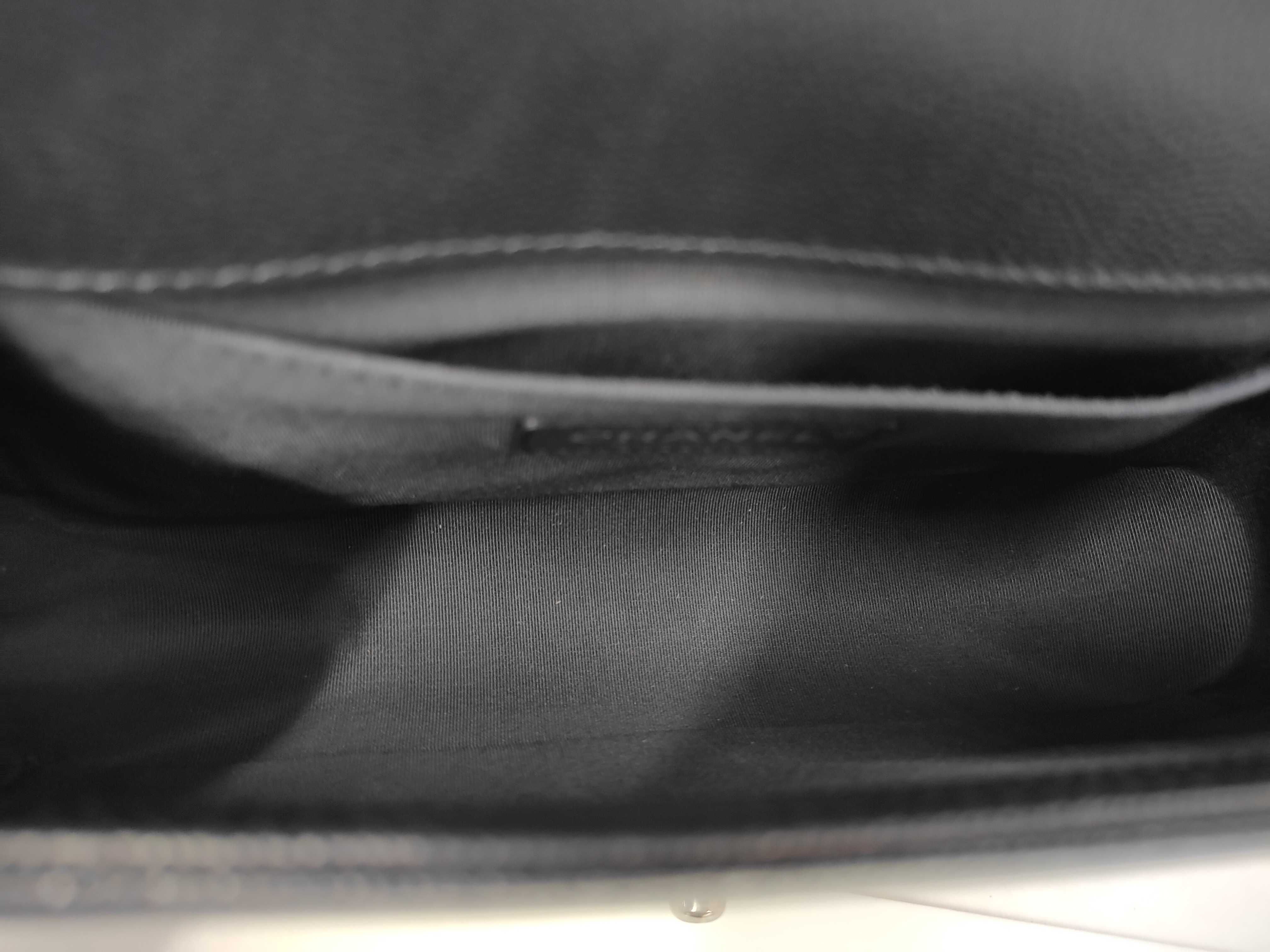 Boy Chanel Caviar Navy Shoulder Bag — view 8