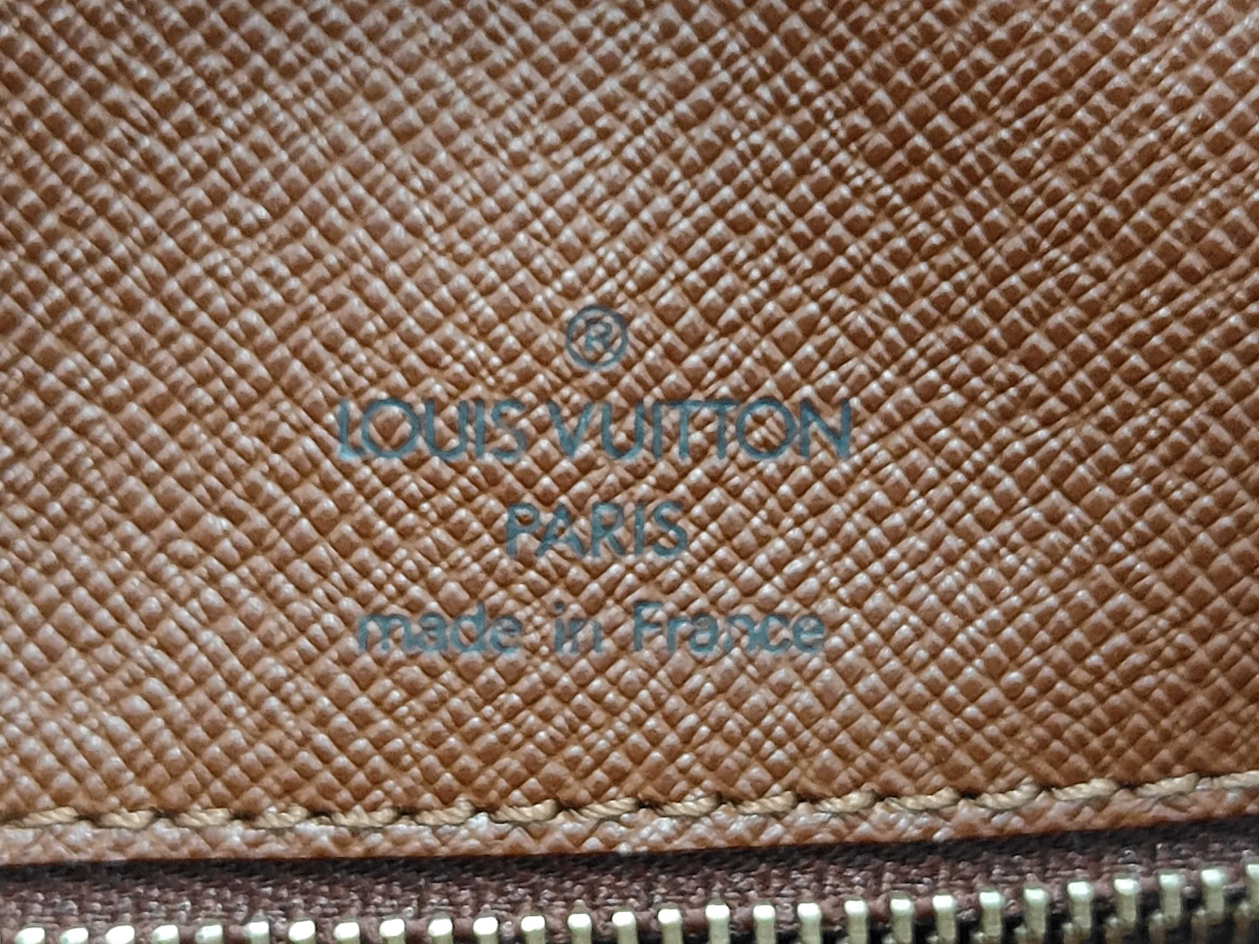 Monogram Port Document Voyage Business Bag with Padlock and Name Tag — view 9