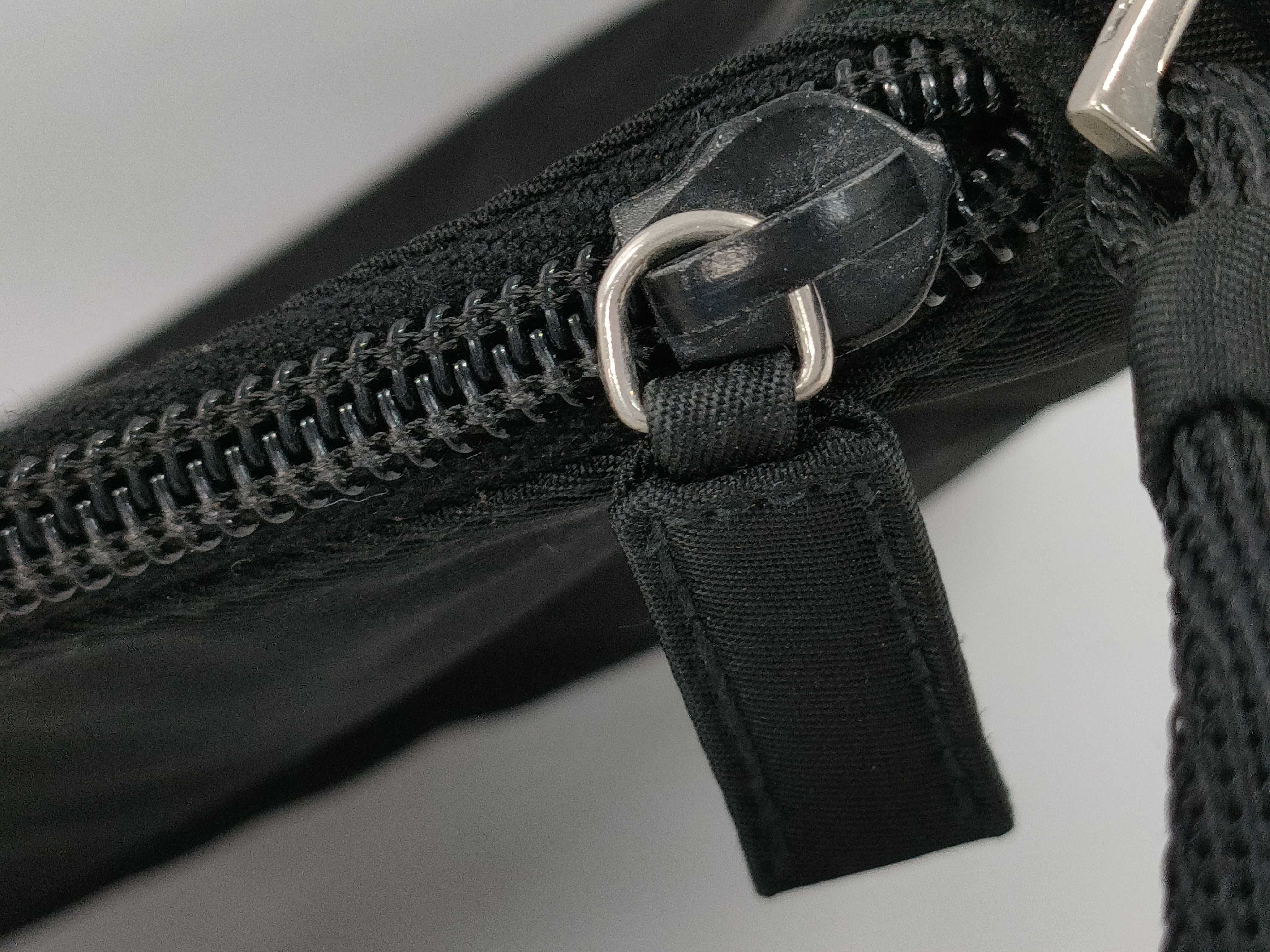 Accessory Pouch Nylon Triangle Logo Shoulder Bag — view 7