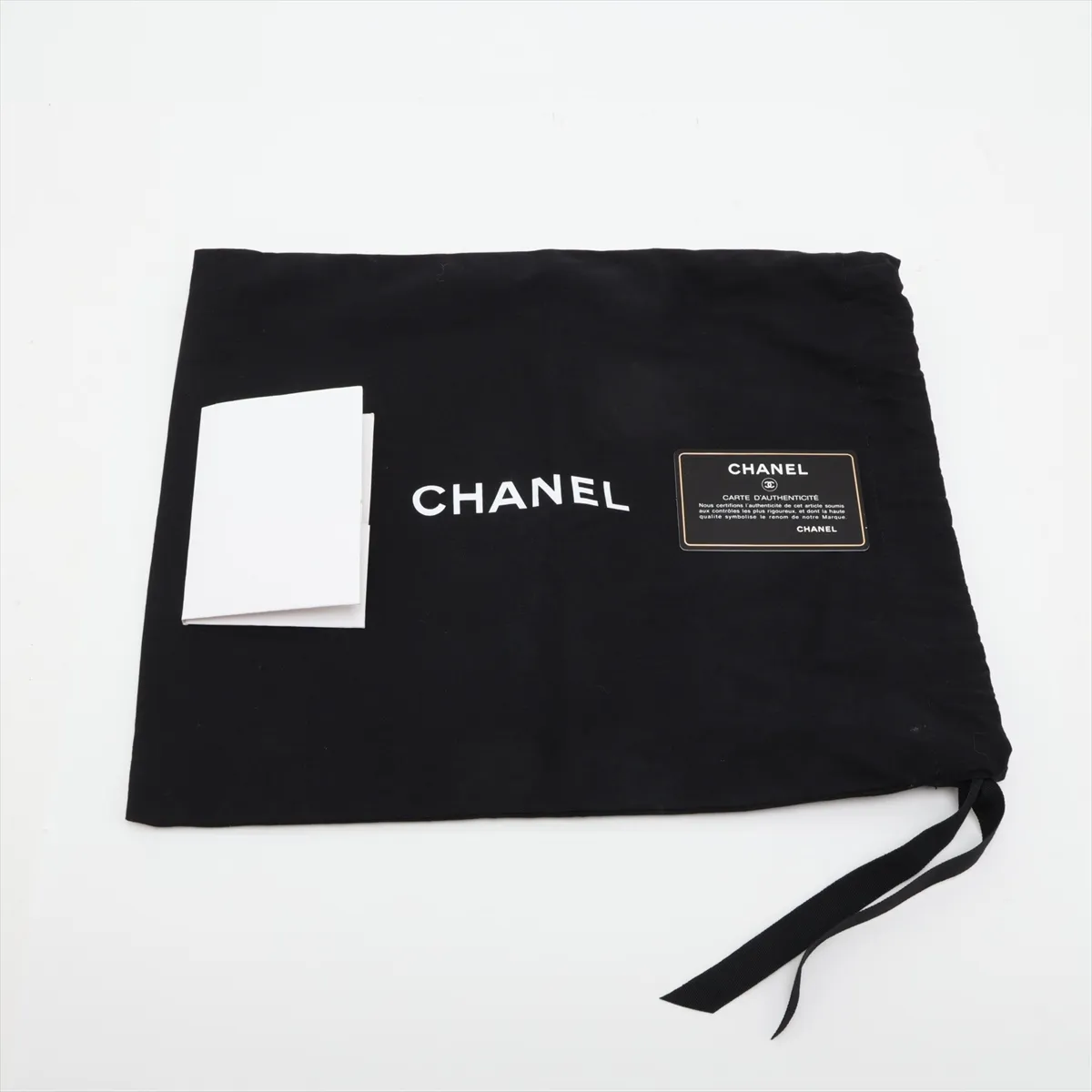 [Individually packaged] Chanel Mini Matelassé 20 Caviar Skin Double Flap Double Chain Bag, Black with Silver Hardware, 25604045, Serial Number 25-series, A69900 — view 10