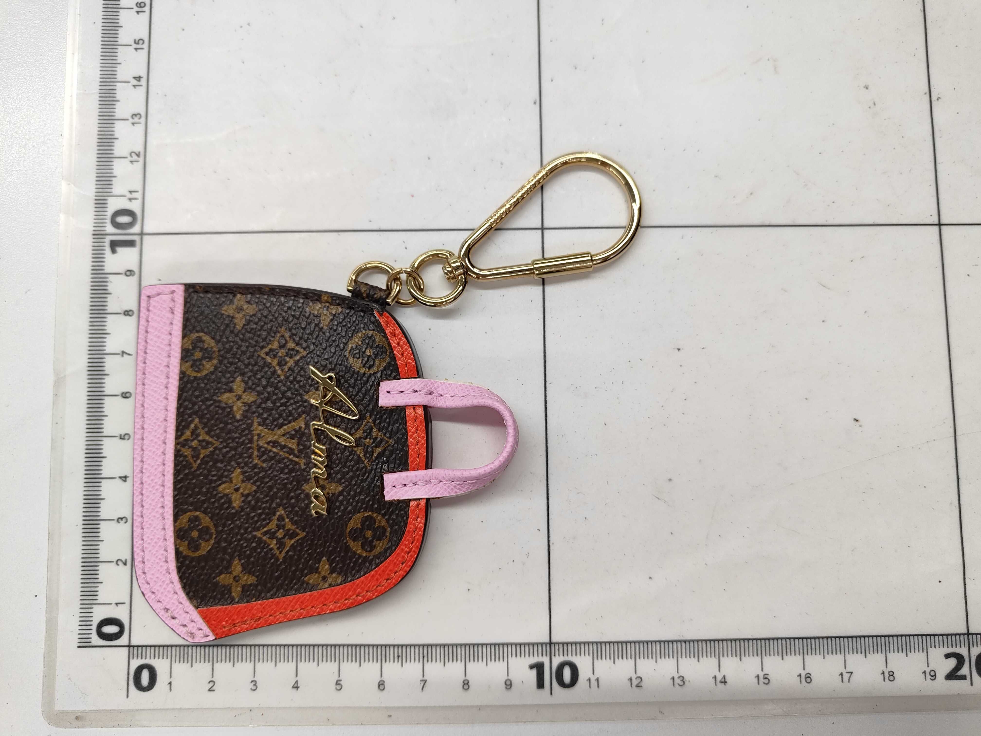Monogram Portefeuille BB Alma Charm Key Case — view 5