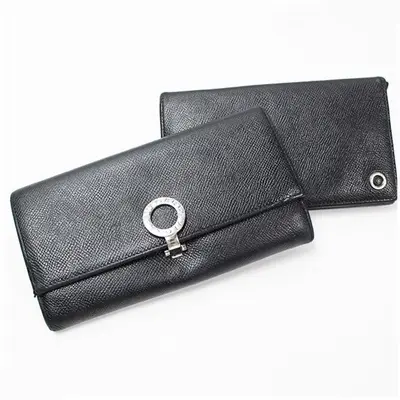 Bulgari long wallets (2 items)