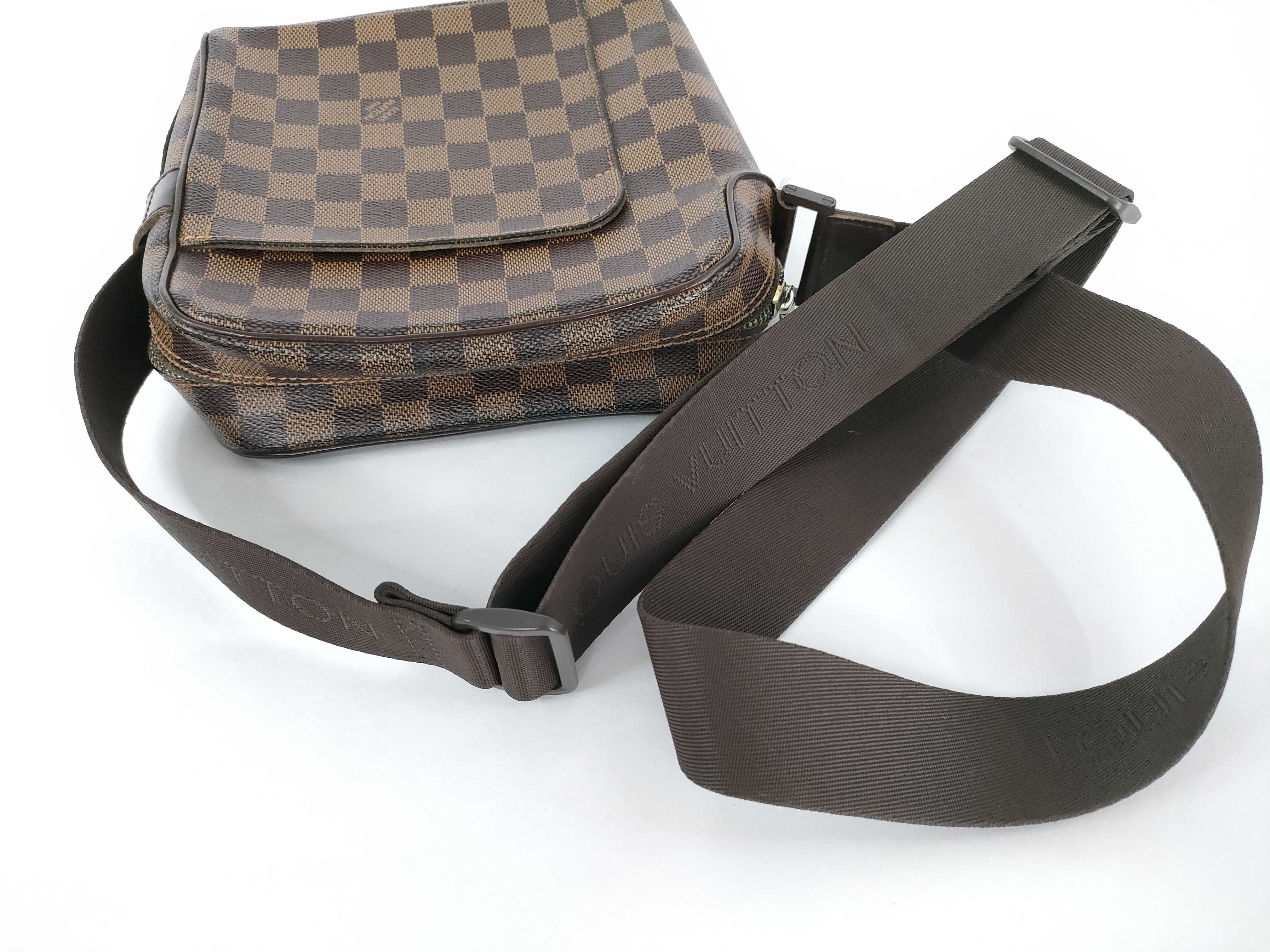Damier Olaf Damier Shoulder Bag — view 3