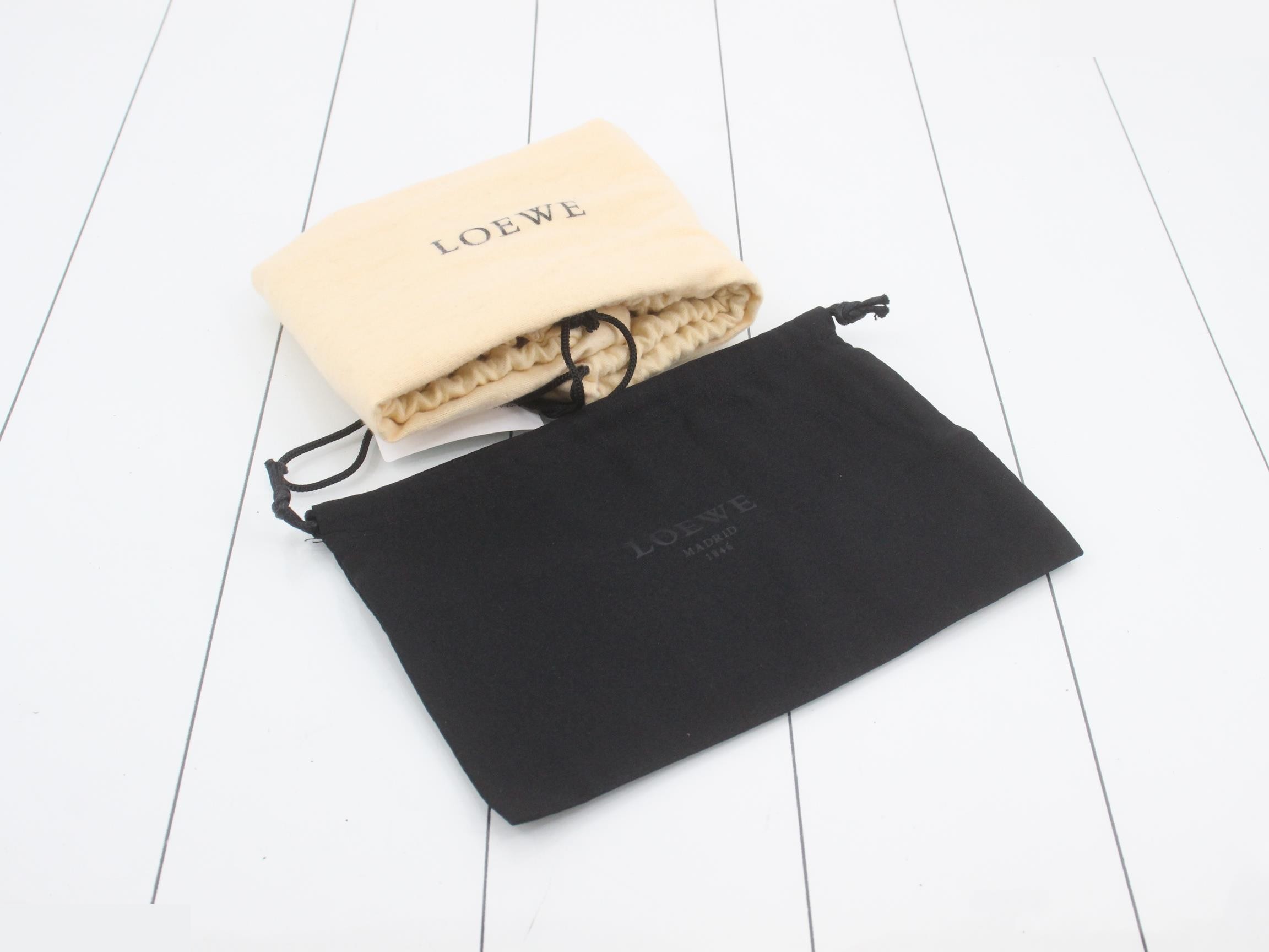 Anagram Studded Shoulder Bag, W: 30 x H: 15 x D: 8 cm, Black — view 7