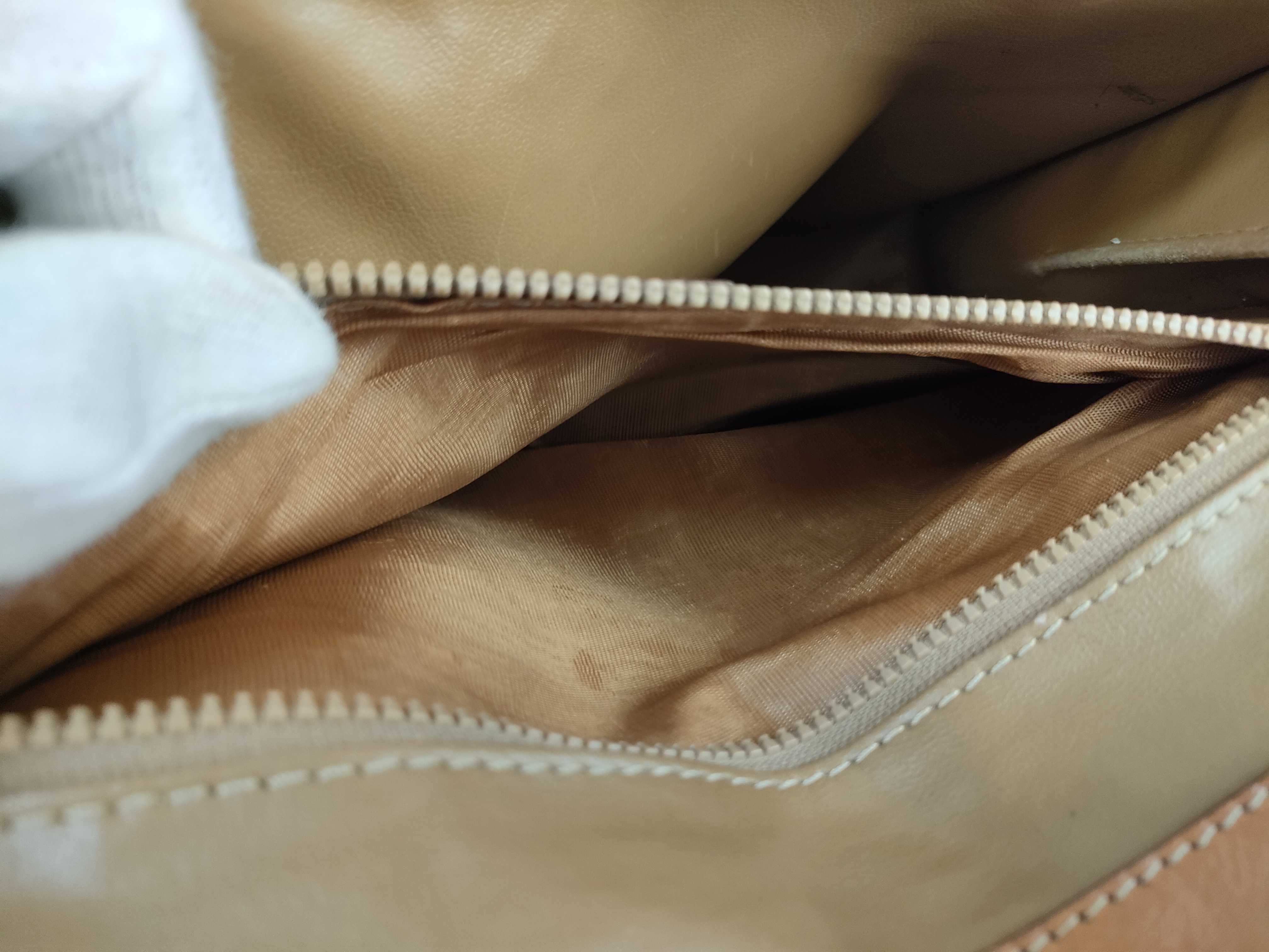 PVC Leather Brown Shoulder Bag — view 11