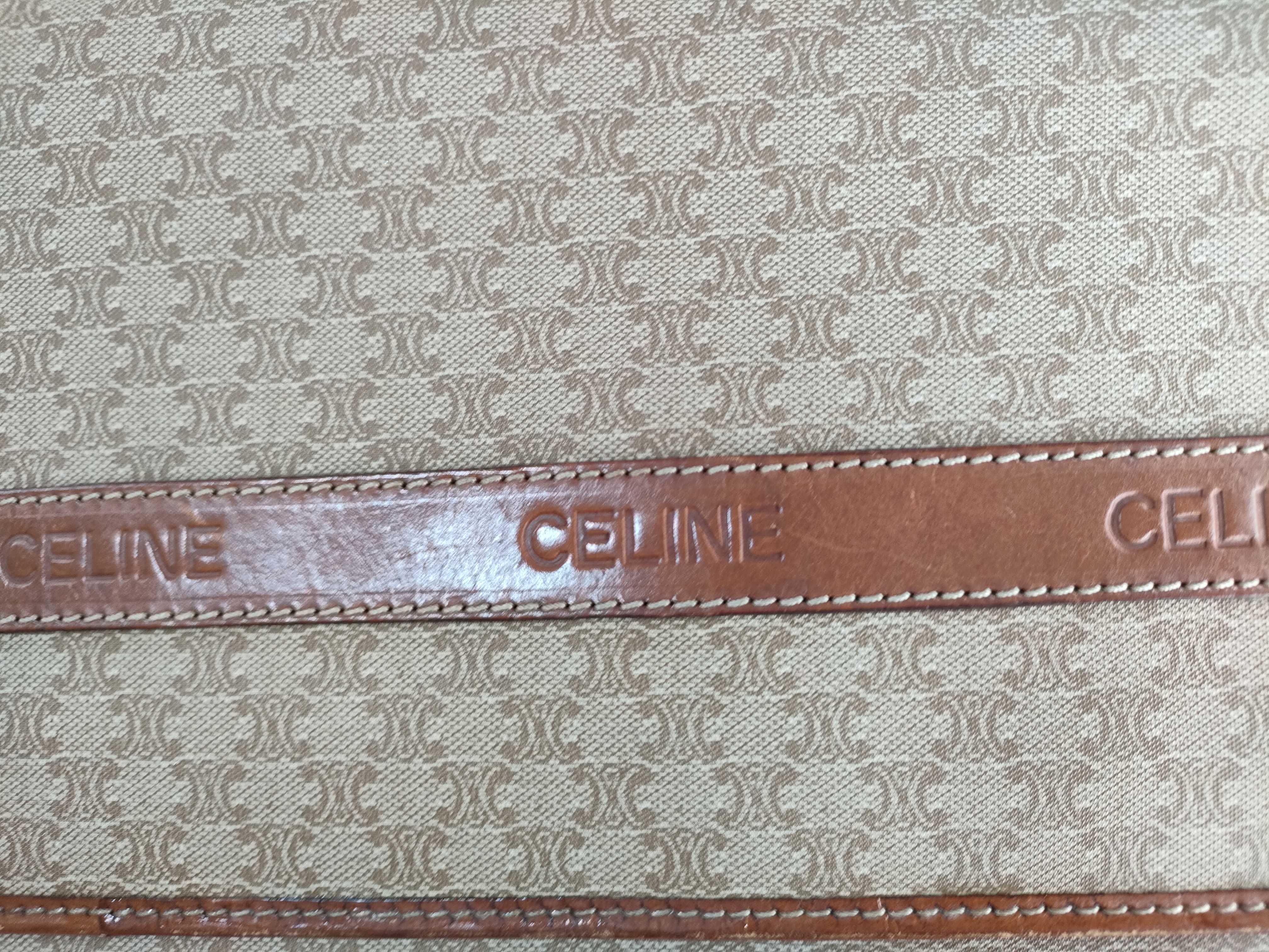 PVC Leather Brown Shoulder Bag — view 13