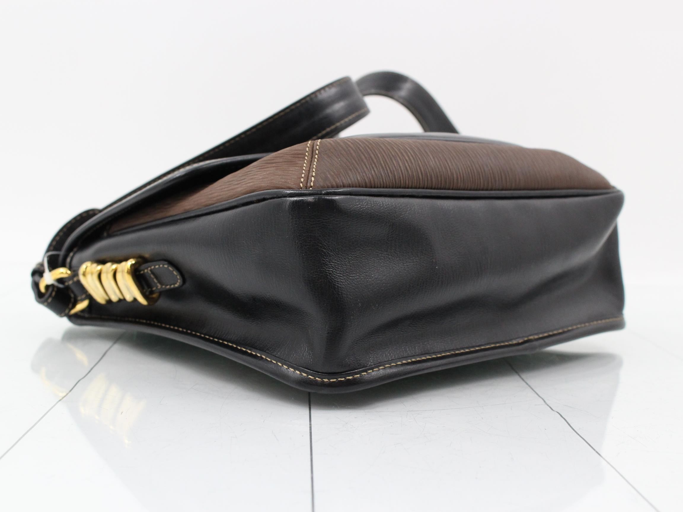 Velazquez crossbody nubuck leather brown — view 5