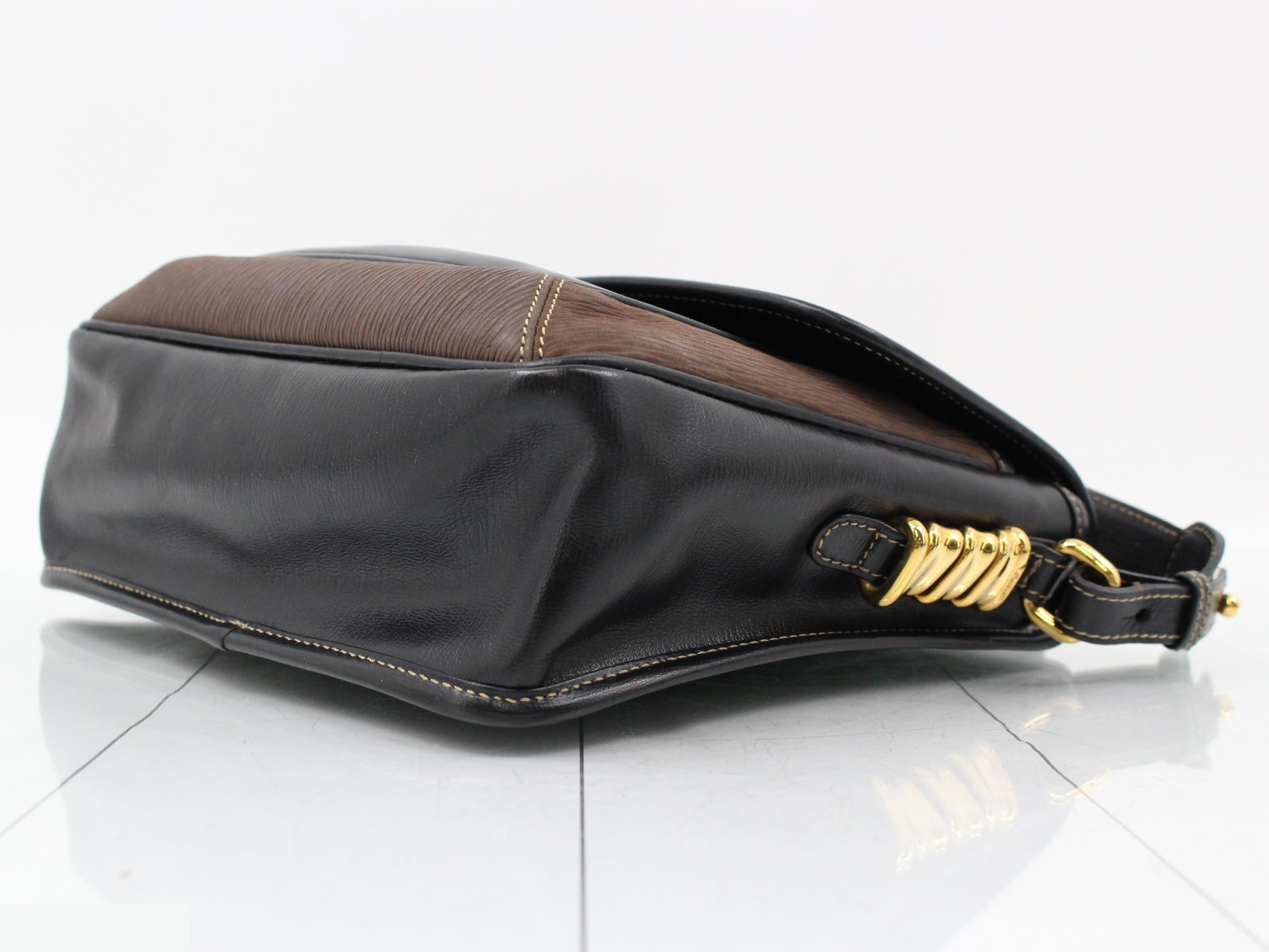 Velazquez crossbody nubuck leather brown — view 6