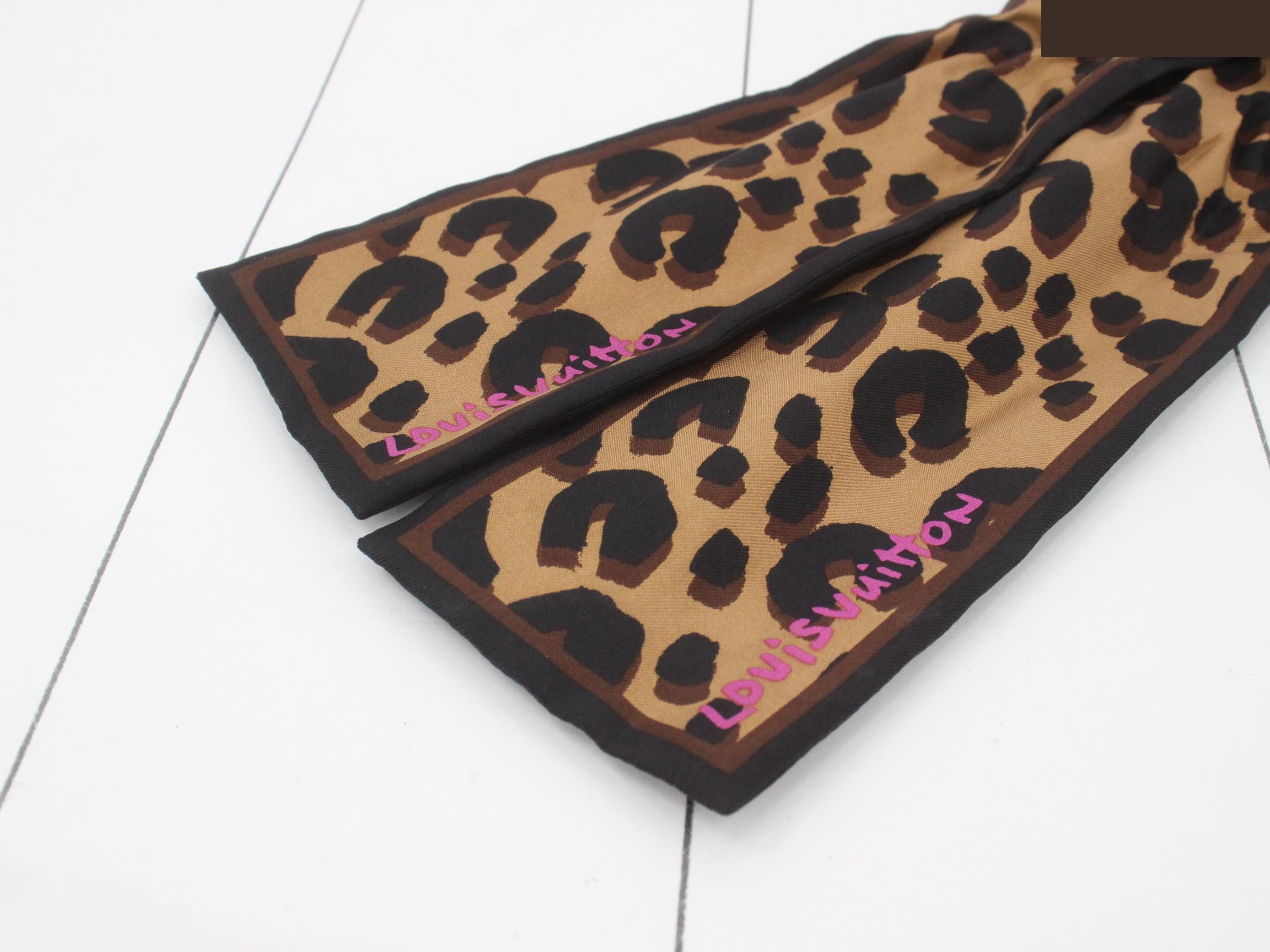 Bandeau Leopard, approximately 118 x 8 cm — view 3